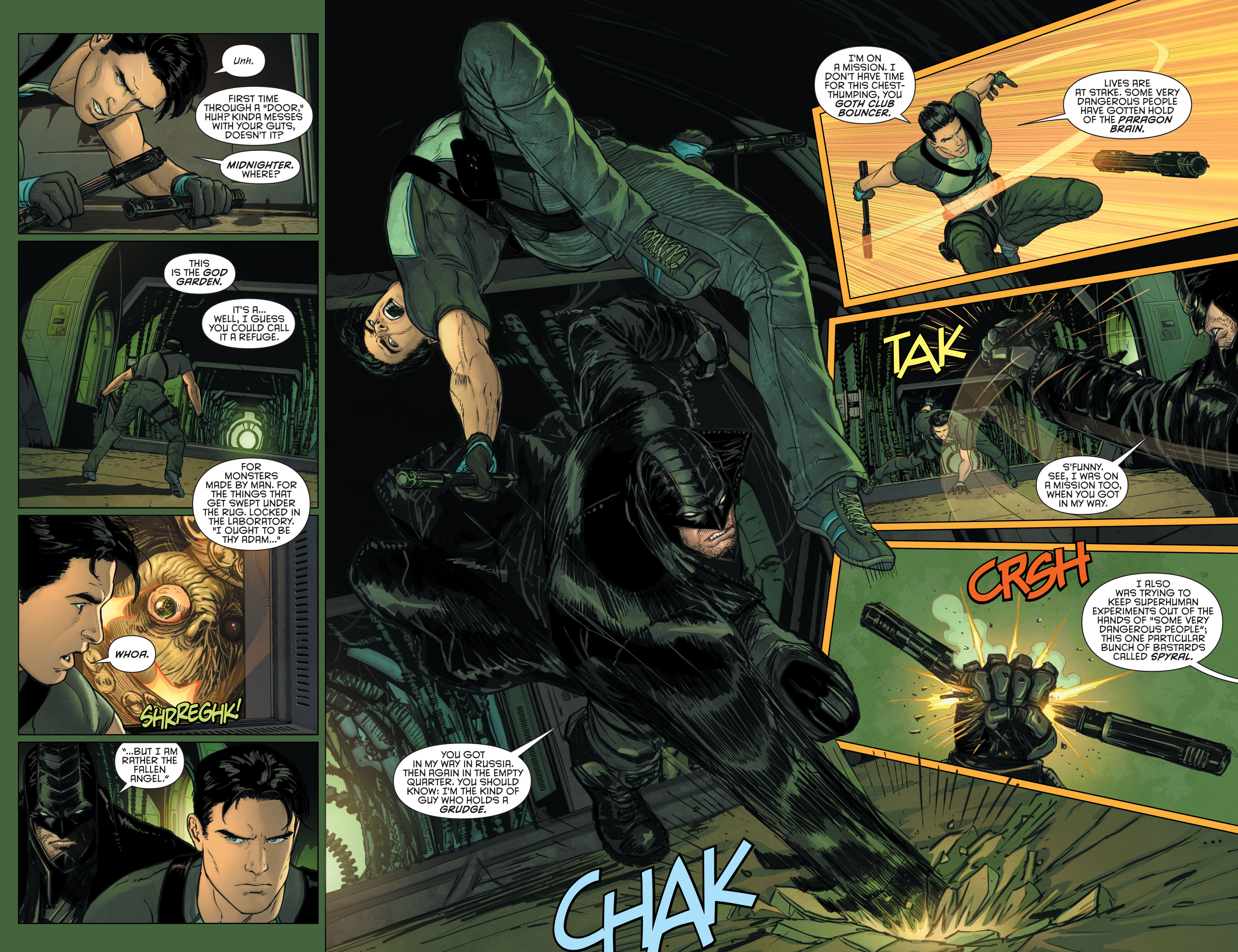 Read online Grayson comic -  Issue #6 - 10