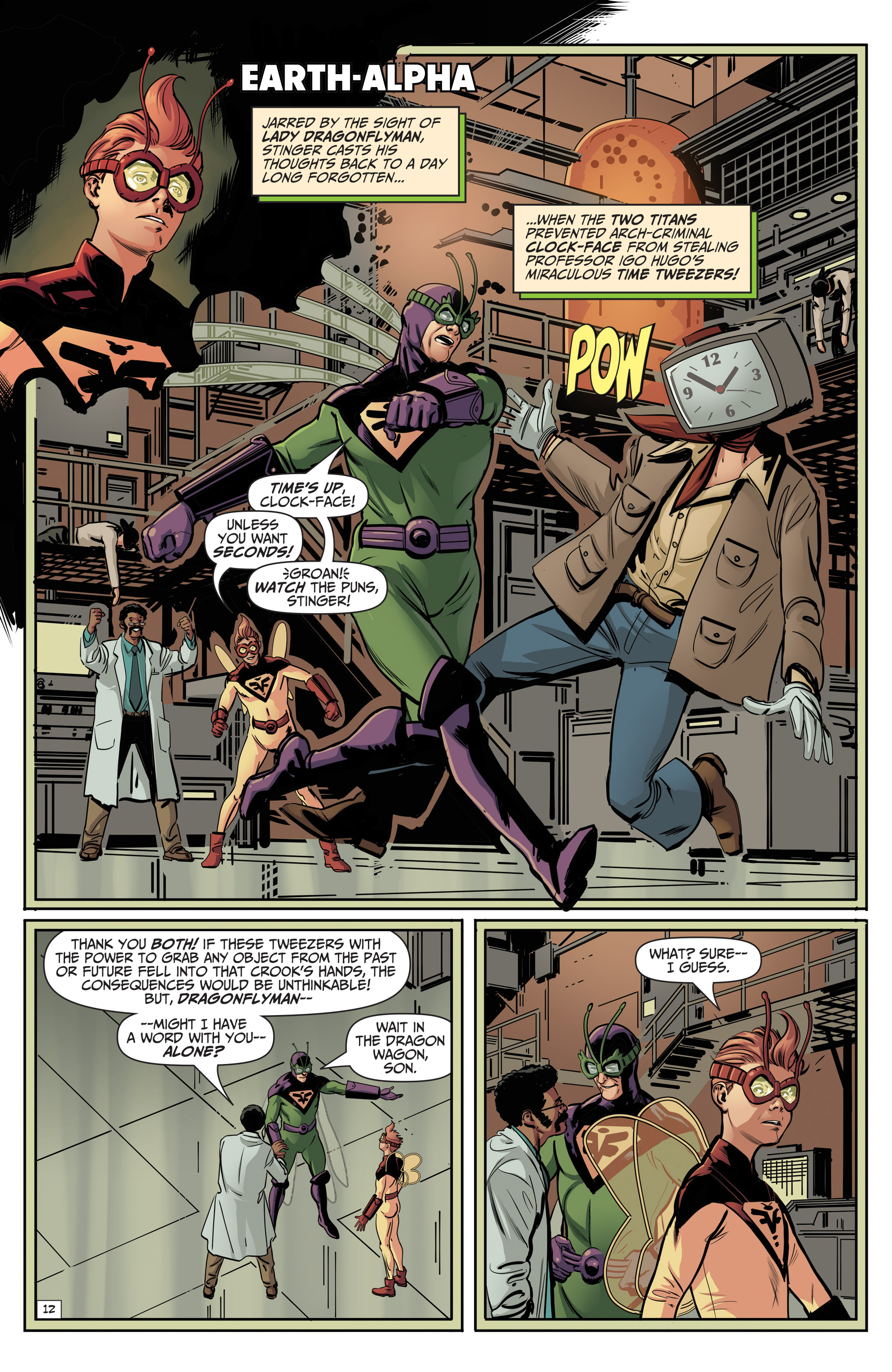 Read online Dragonfly & Dragonflyman comic -  Issue #3 - 13