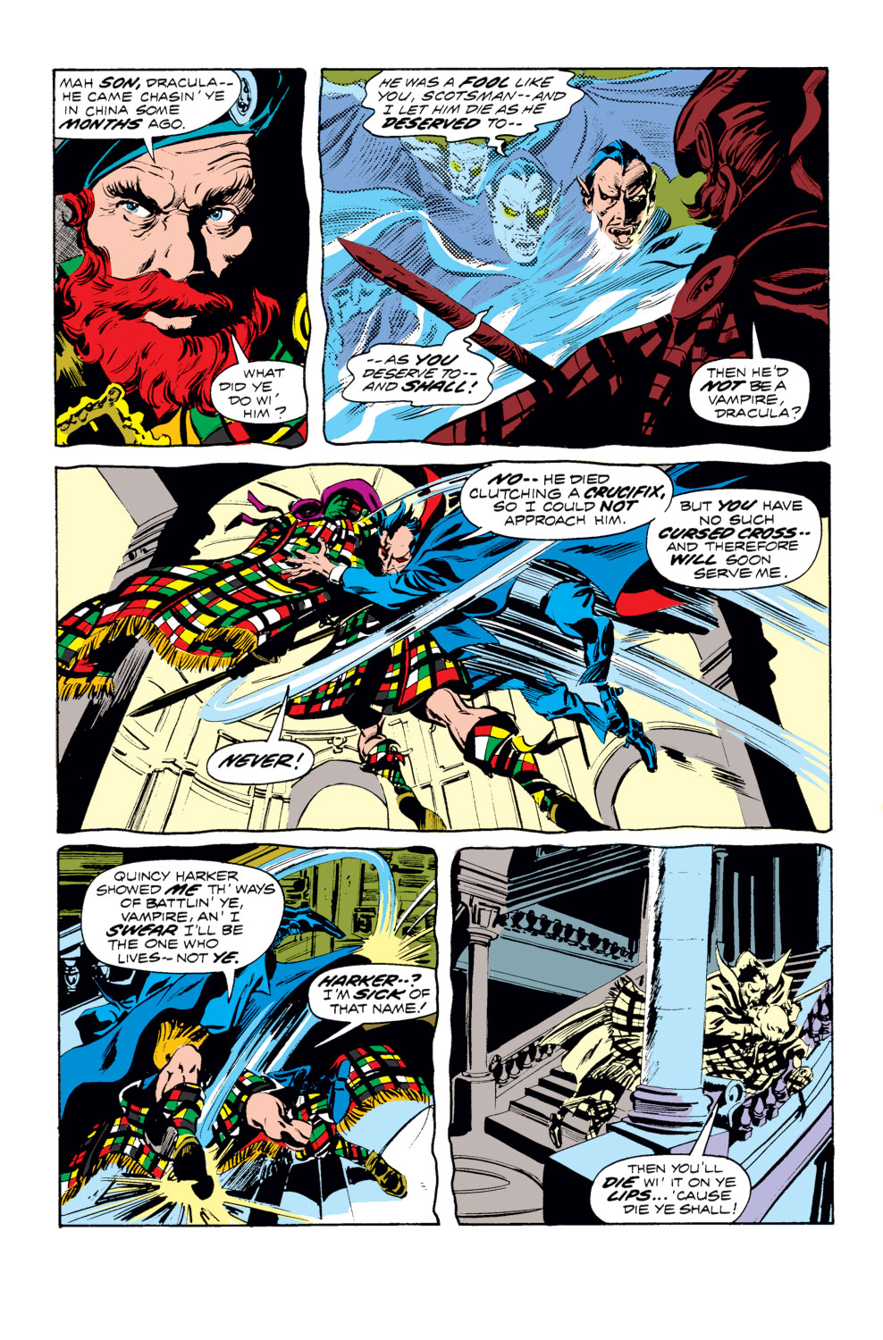 Read online Tomb of Dracula (1972) comic -  Issue #15 - 18