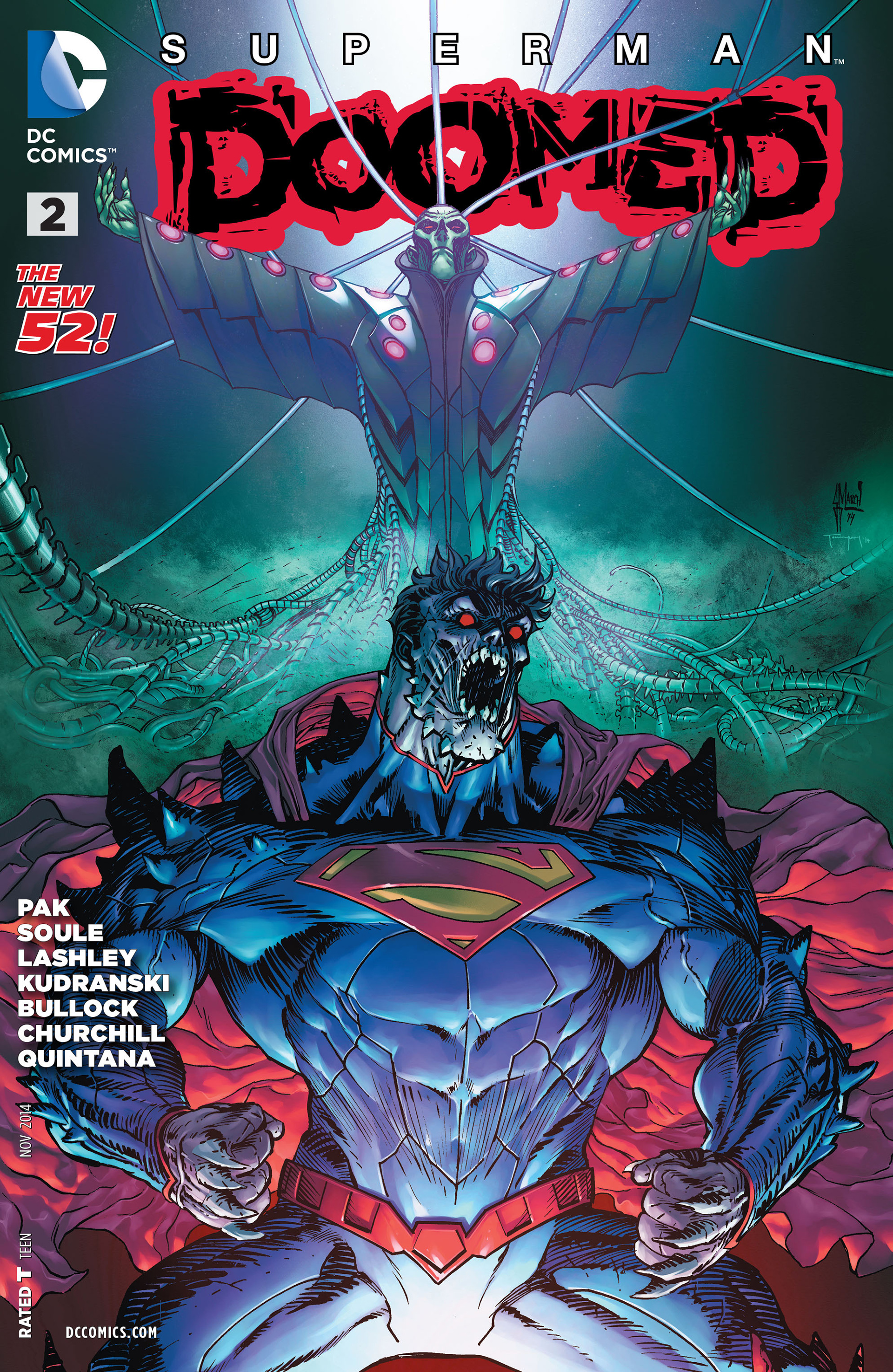 Read online Superman: Doomed comic -  Issue #2 - 1