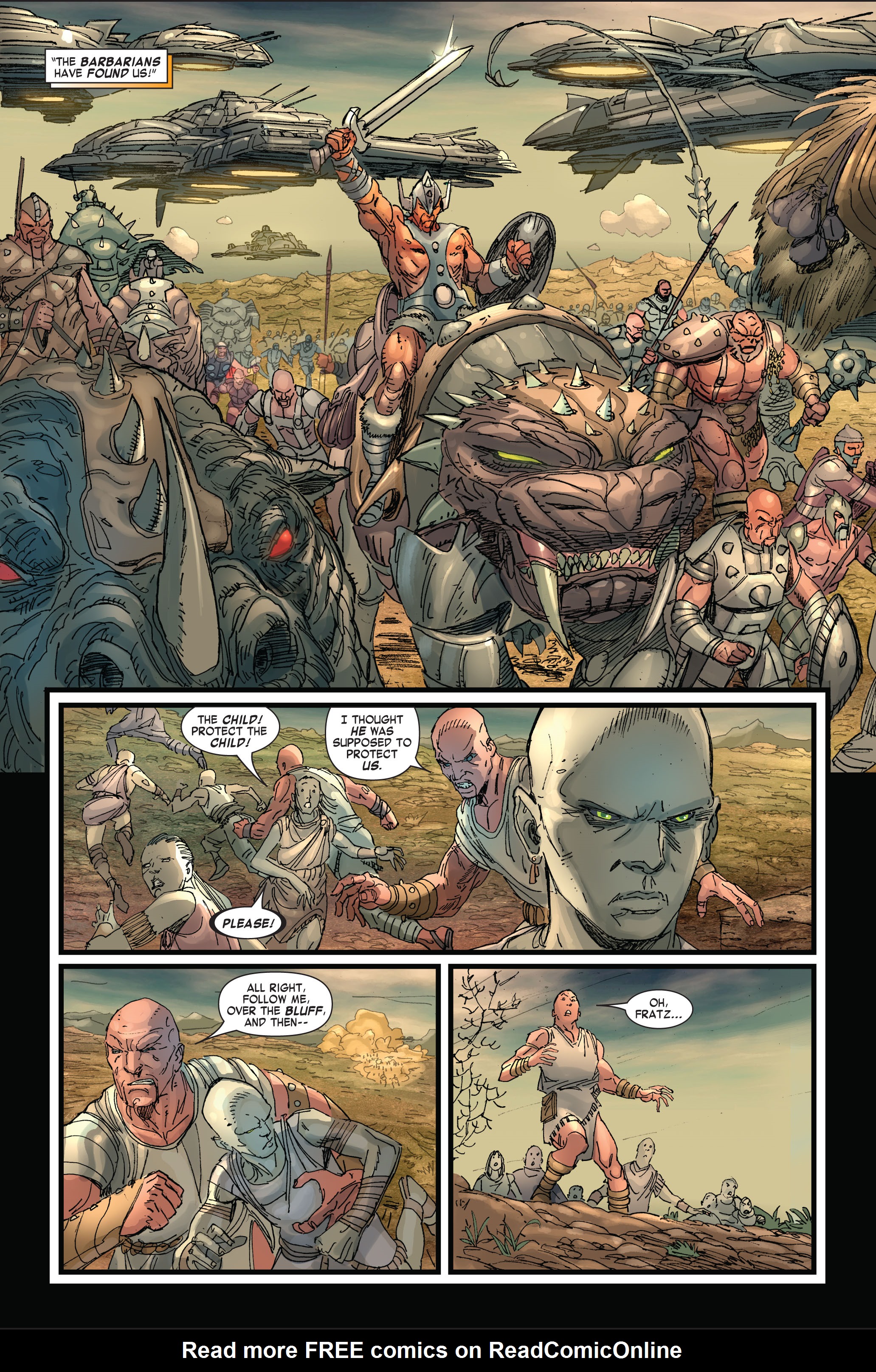 Read online Skaar: Son of Hulk comic -  Issue #1 - 14