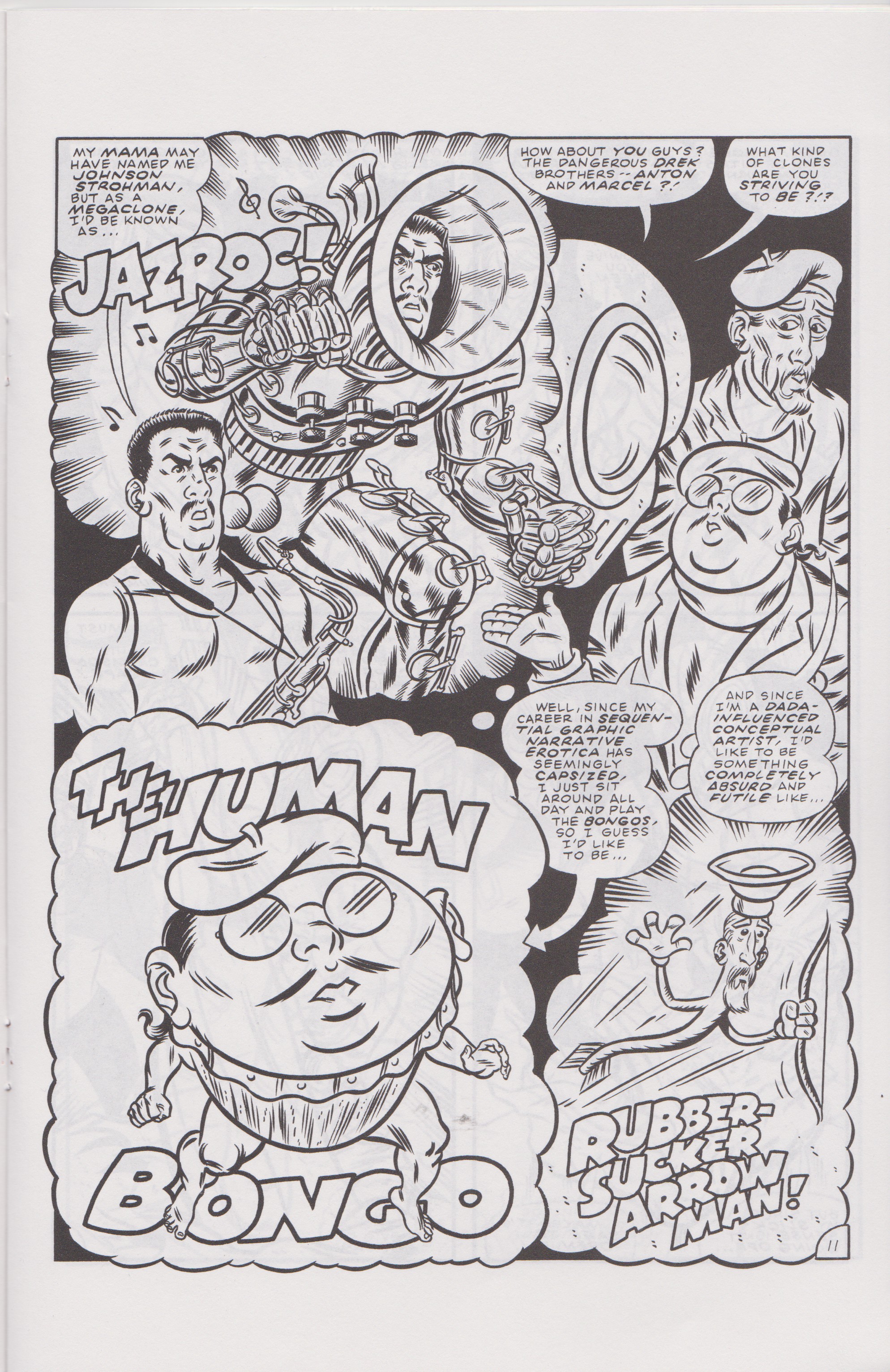 Read online Don Simpson's Bizarre Heroes comic -  Issue #8 - 13