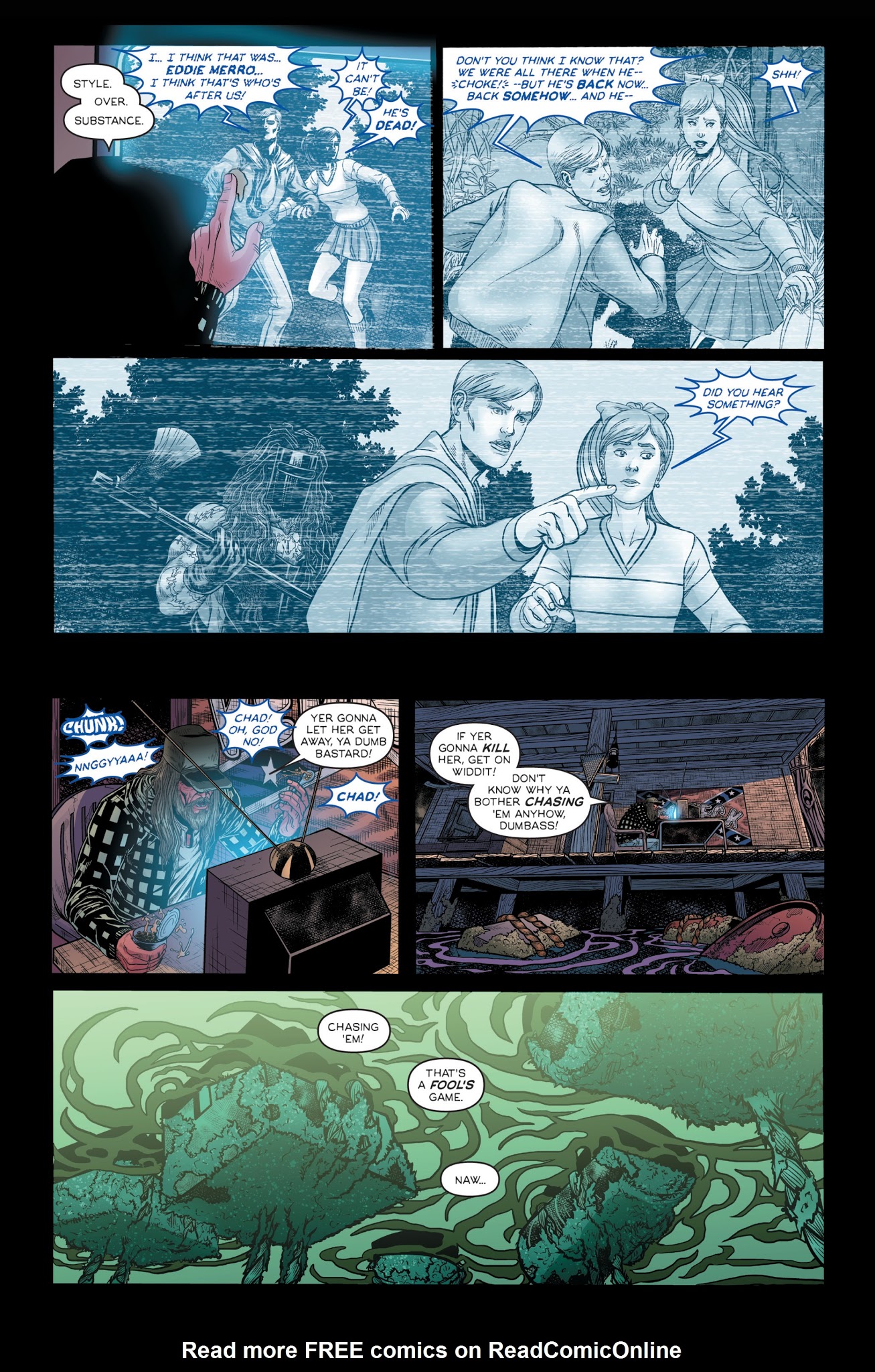 Read online Night Trap comic -  Issue #1 - 5