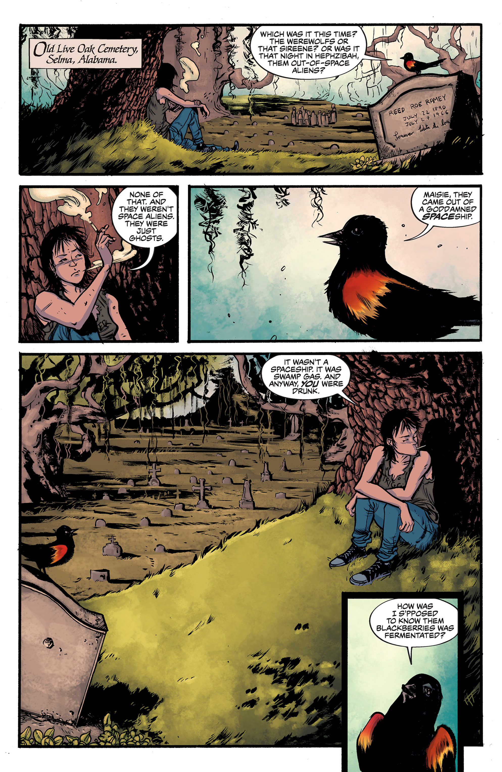 Read online Alabaster: The Good, the Bad and the Bird comic -  Issue #2 - 3