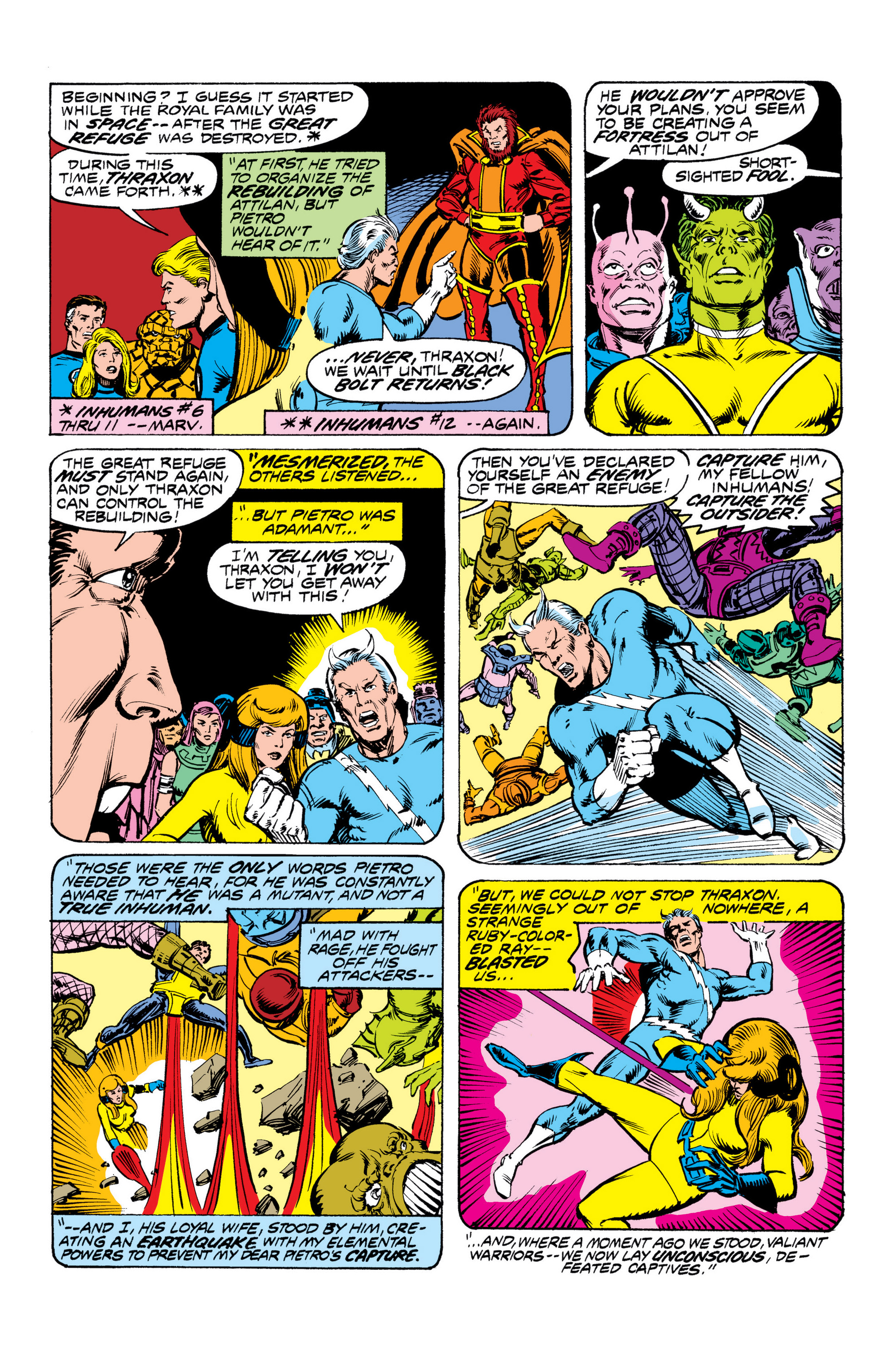 Read online Marvel Masterworks: The Inhumans comic -  Issue # TPB 2 (Part 3) - 57