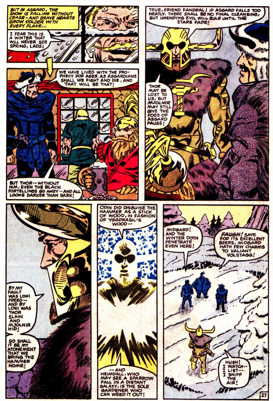 What If? (1977) issue 47 - Loki had found The hammer of Thor - Page 28