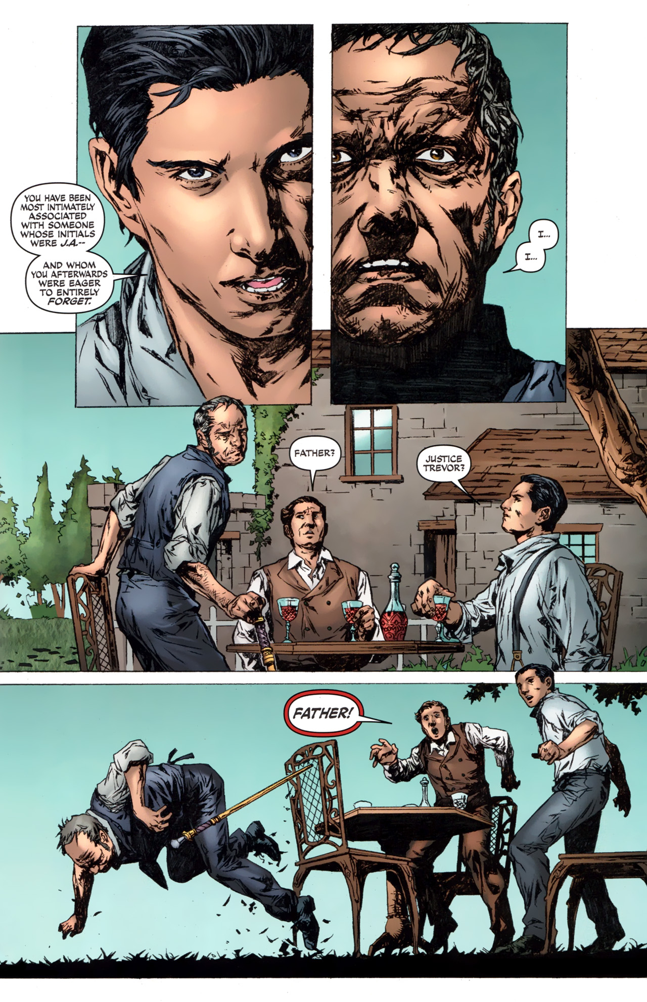 Read online Sherlock Holmes: Year One comic -  Issue #4 - 19