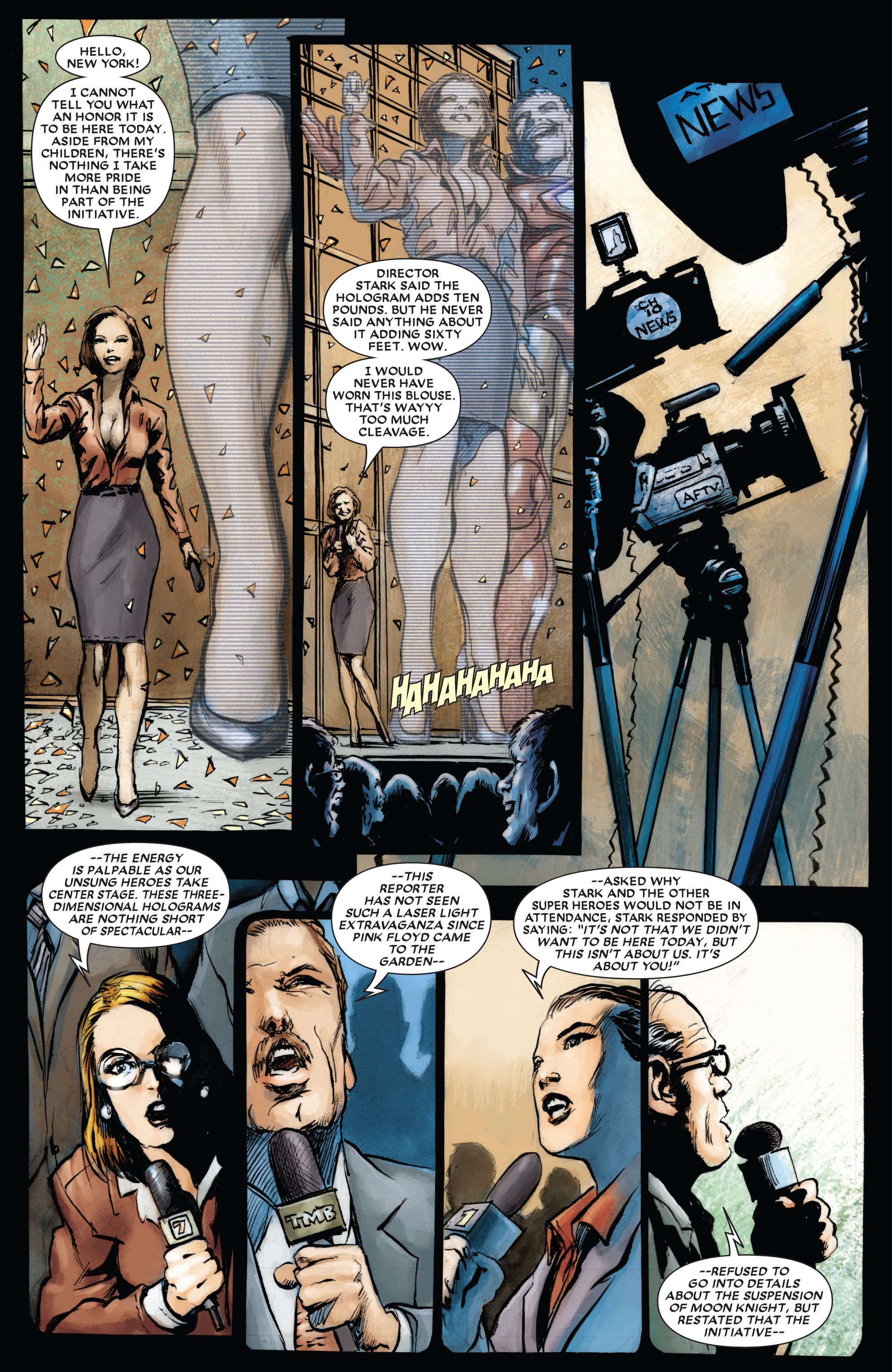 Read online Moon Knight by Huston, Benson & Hurwitz Omnibus comic -  Issue # TPB (Part 6) - 13
