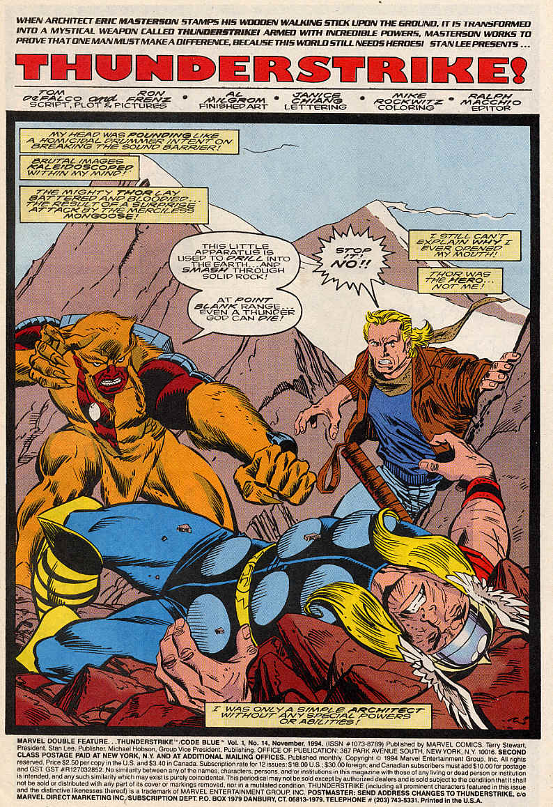 Read online Thunderstrike (1993) comic -  Issue #14 - 3