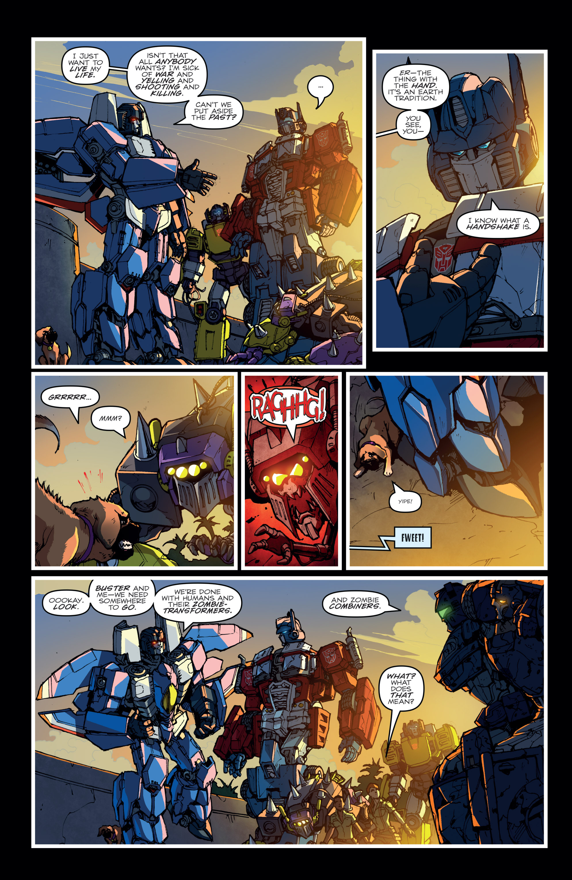 Read online The Transformers (2014) comic -  Issue #50 - 27