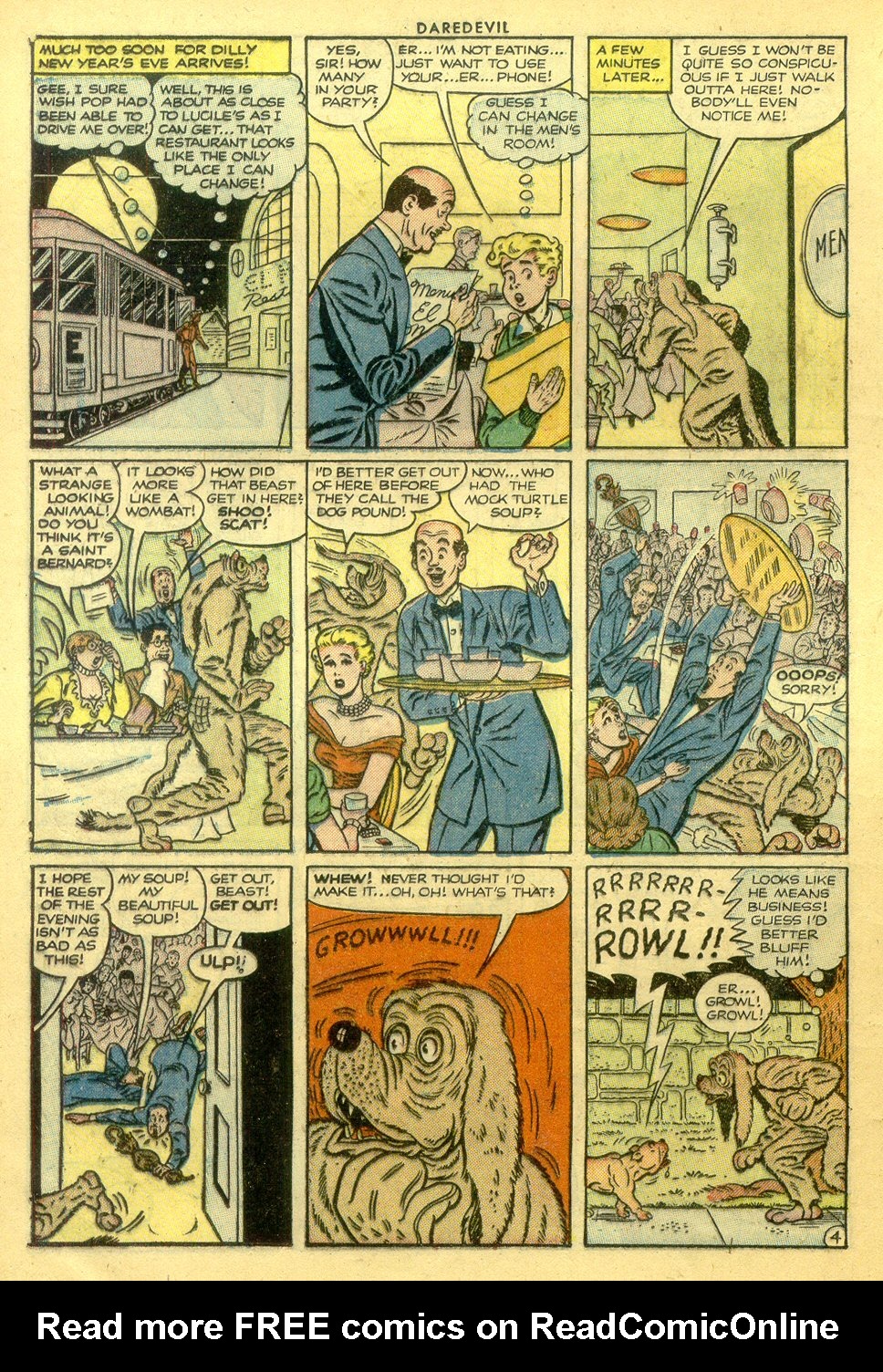 Read online Daredevil (1941) comic -  Issue #95 - 16