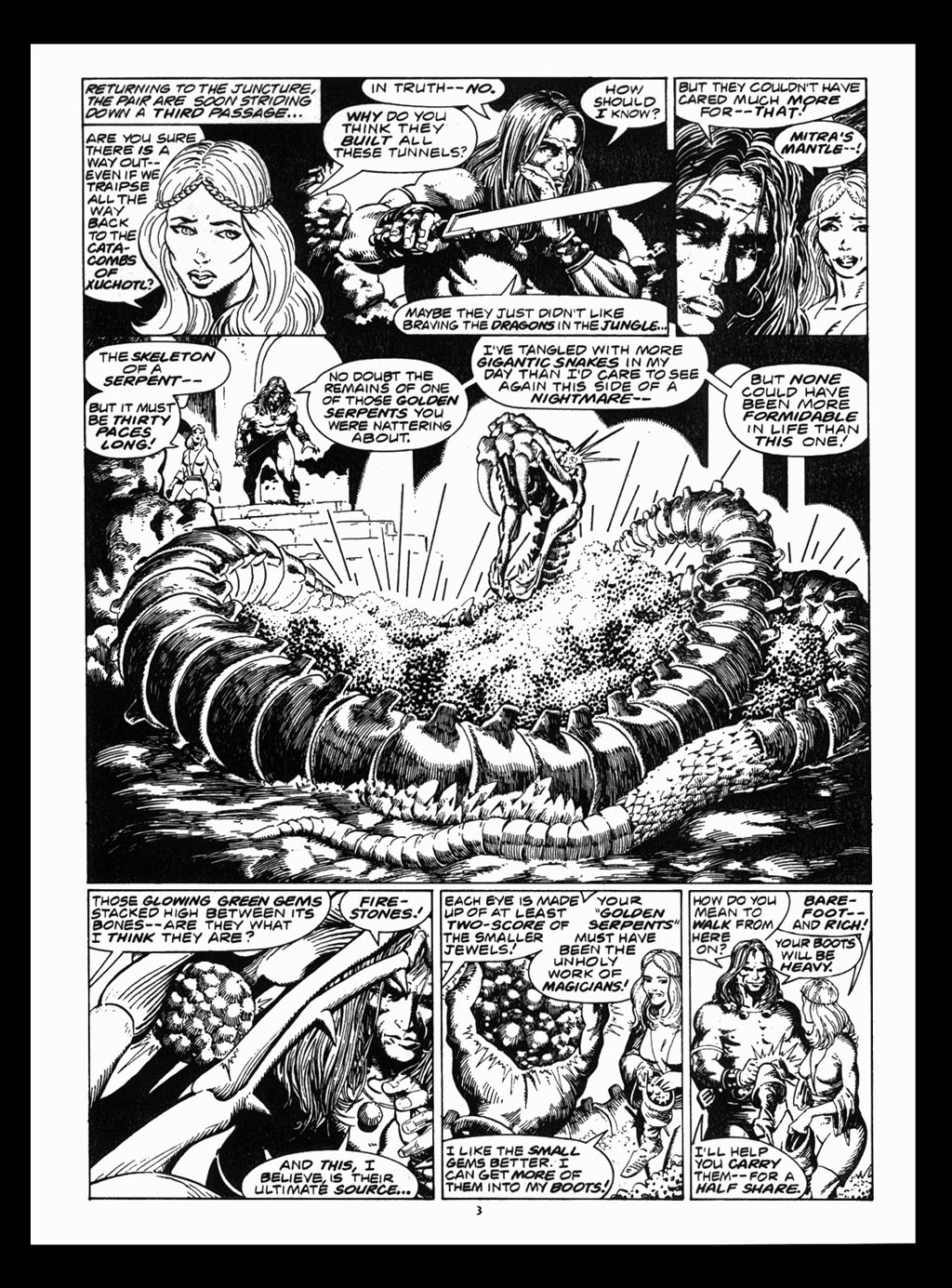 Read online The Savage Sword Of Conan comic -  Issue #212 - 5