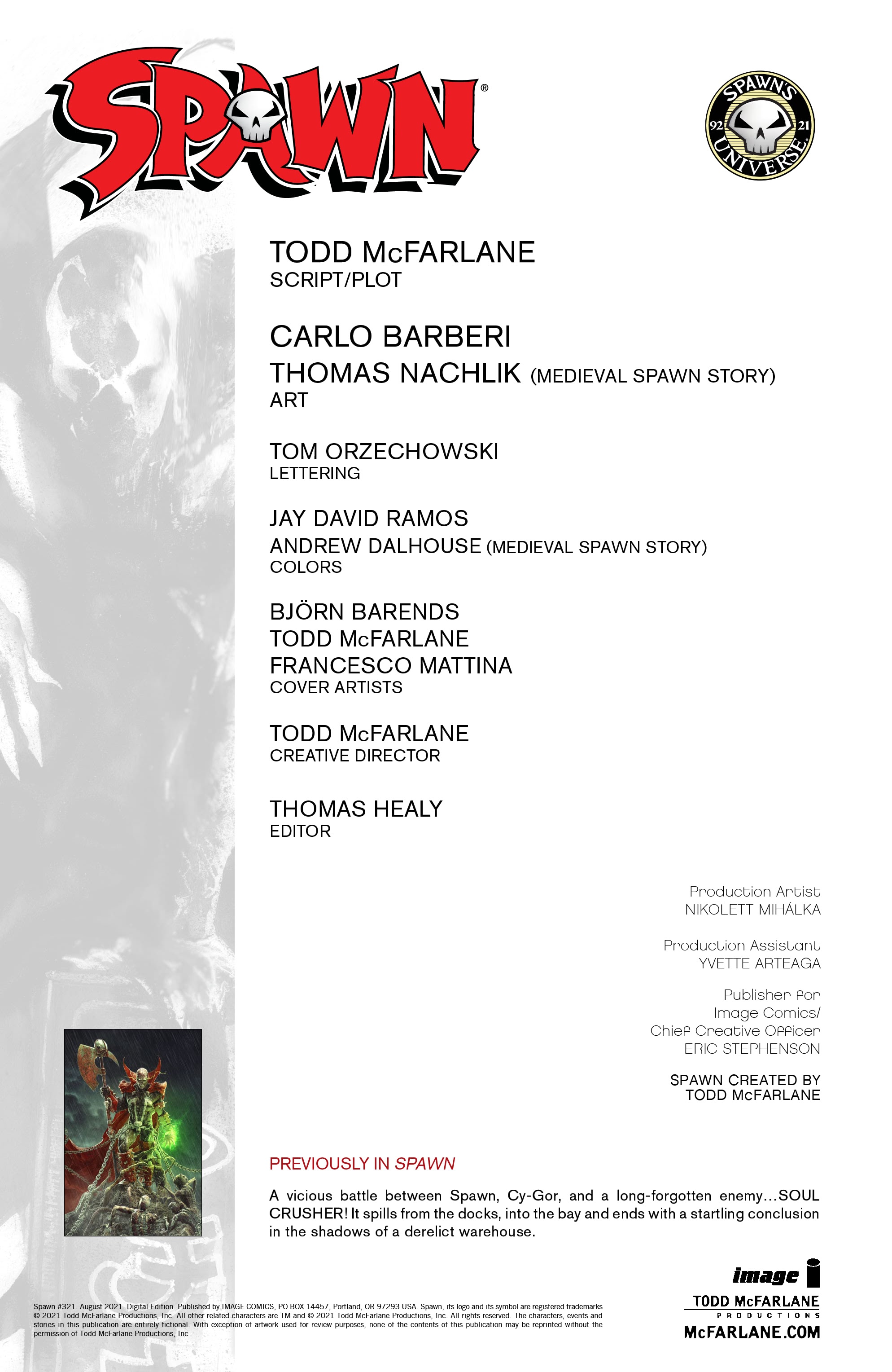 Read online Spawn comic -  Issue #321 - 5