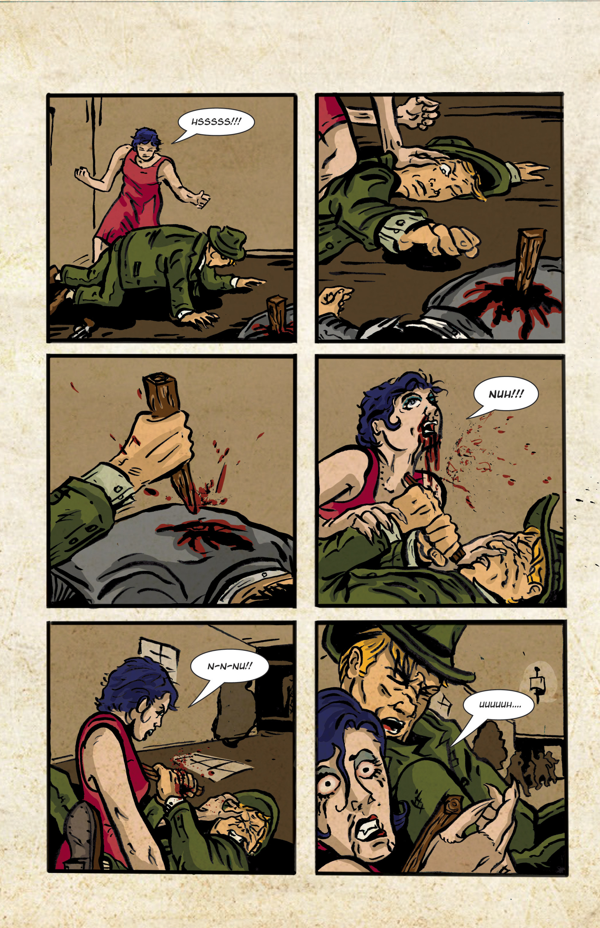 Read online Mobster Graveyard comic -  Issue #5 - 21