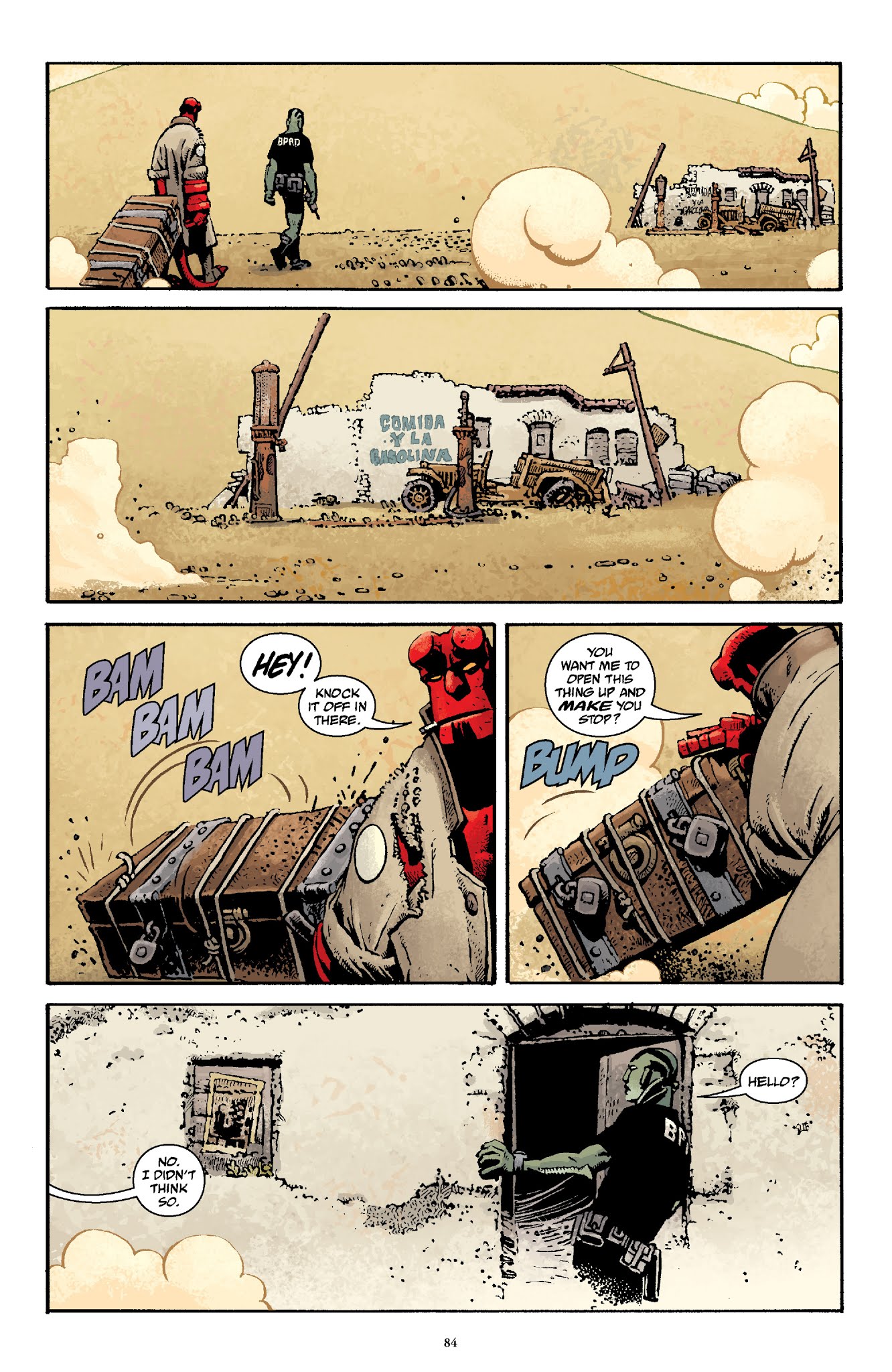 Read online Hellboy The Complete Short Stories comic -  Issue # TPB 1 (Part 1) - 85