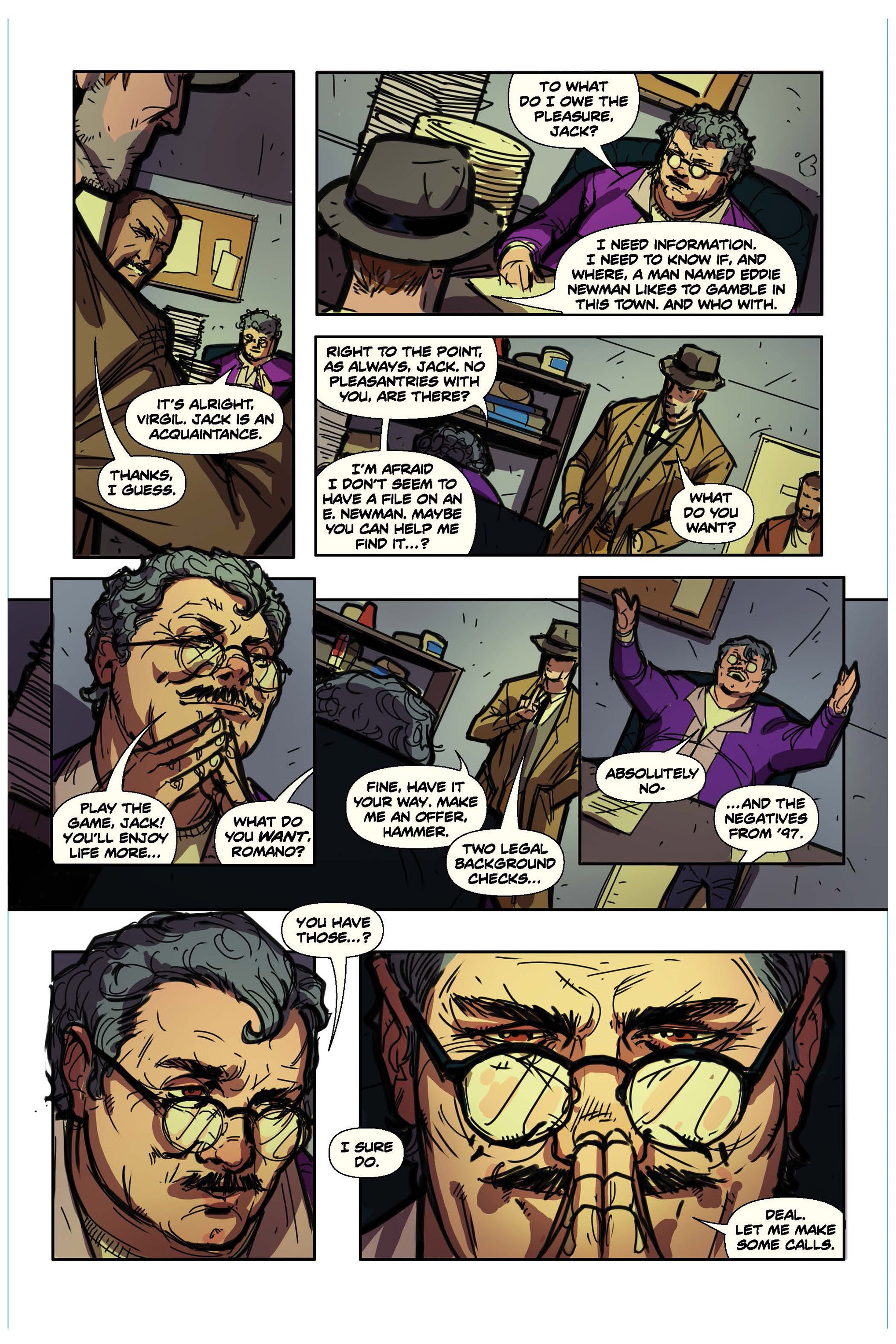 Read online Jack Hammer comic -  Issue #1 - 21