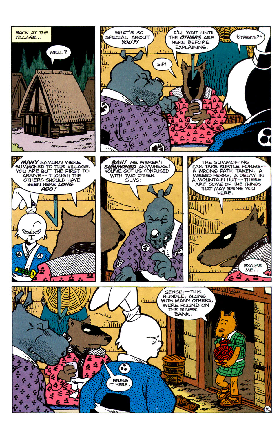 Read online Usagi Yojimbo (1993) comic -  Issue #1 - 16