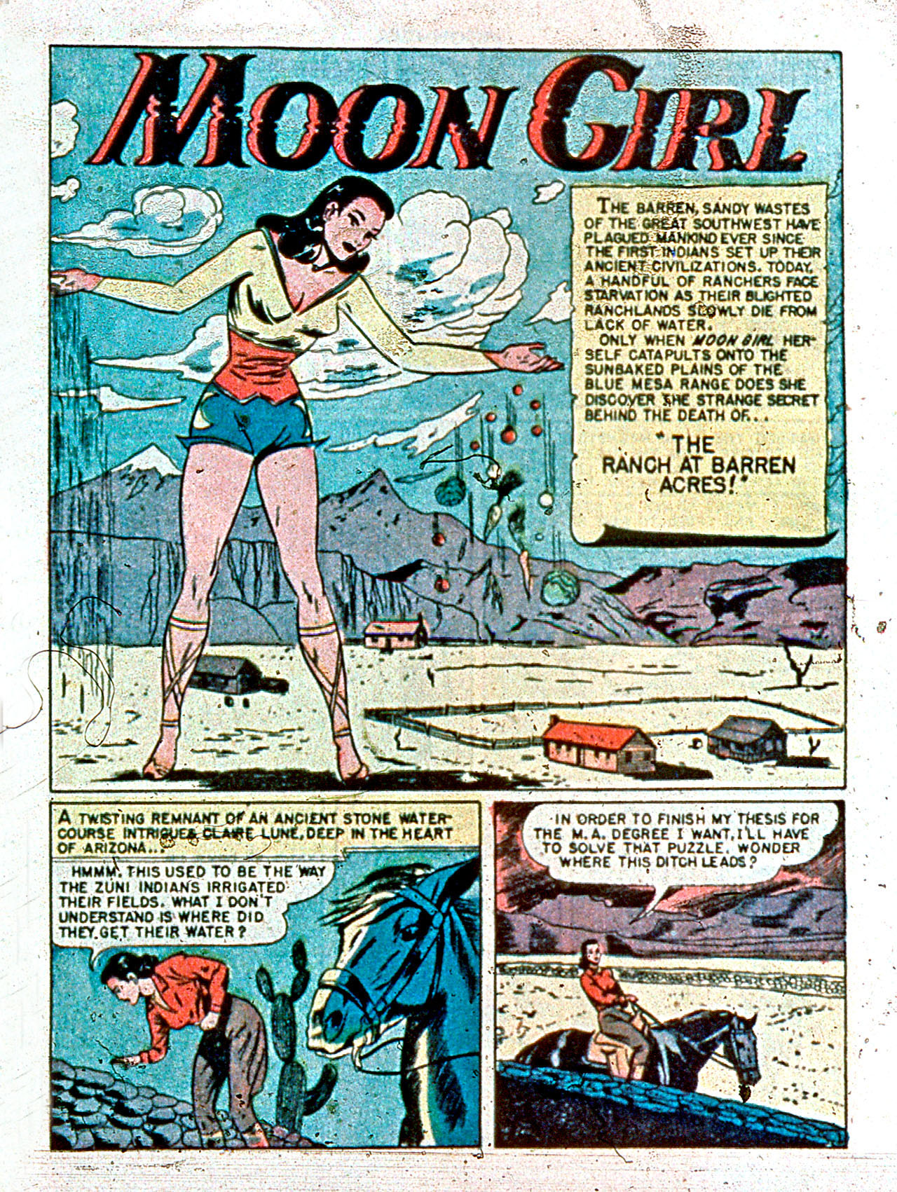 Read online Moon Girl (1947) comic -  Issue #5 - 13