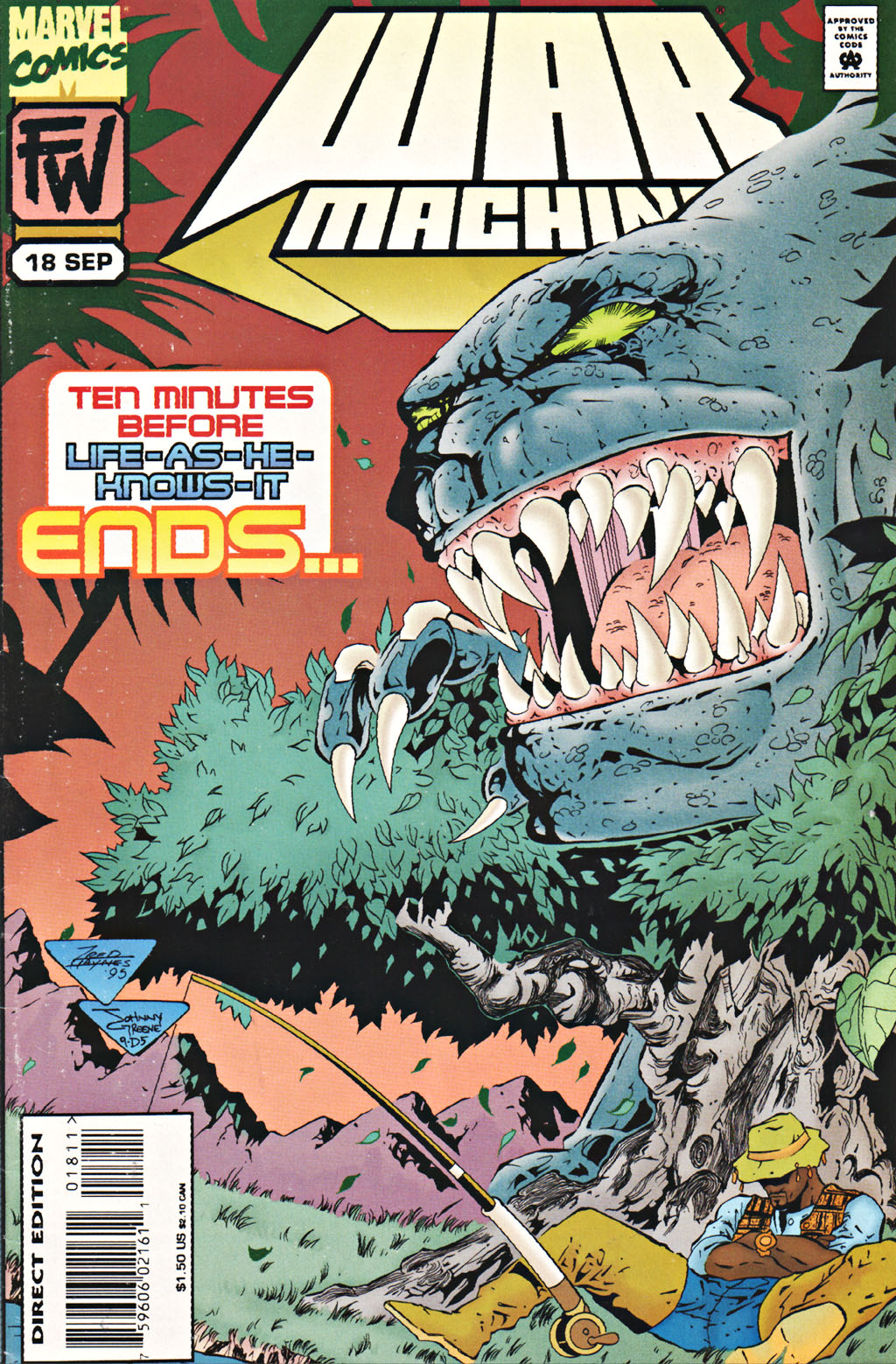 Read online War Machine (1994) comic -  Issue #18 - 1