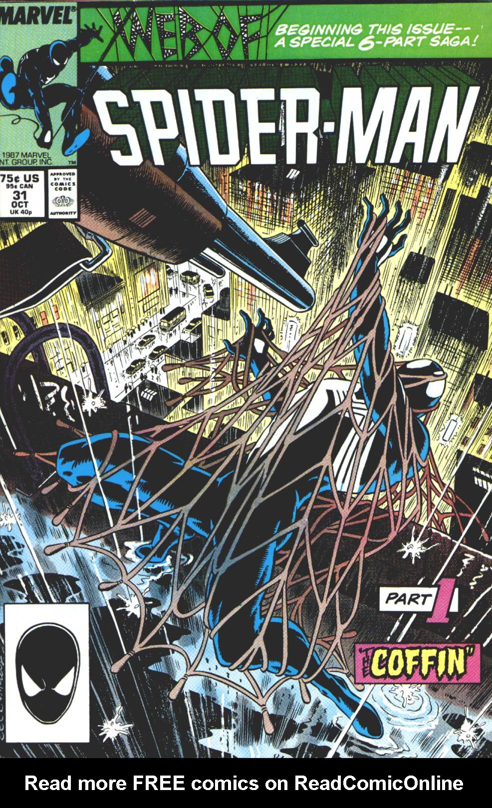 Read online Web of Spider-Man (1985) comic -  Issue #31 - 1