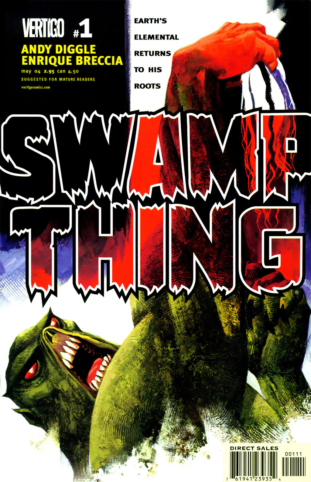 Read online Swamp Thing (2004) comic -  Issue #1 - 1