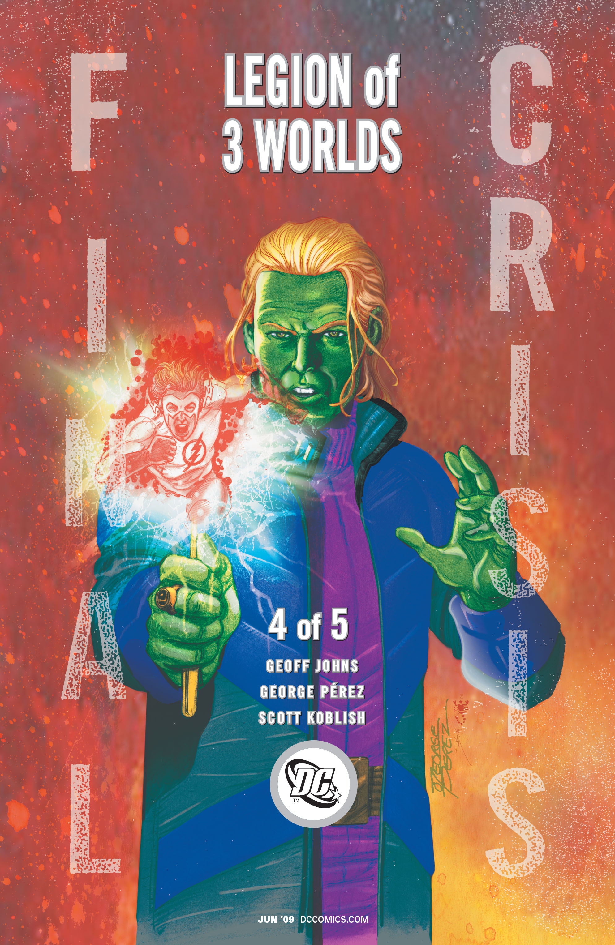 Read online Final Crisis: Legion of Three Worlds comic -  Issue #4 - 1