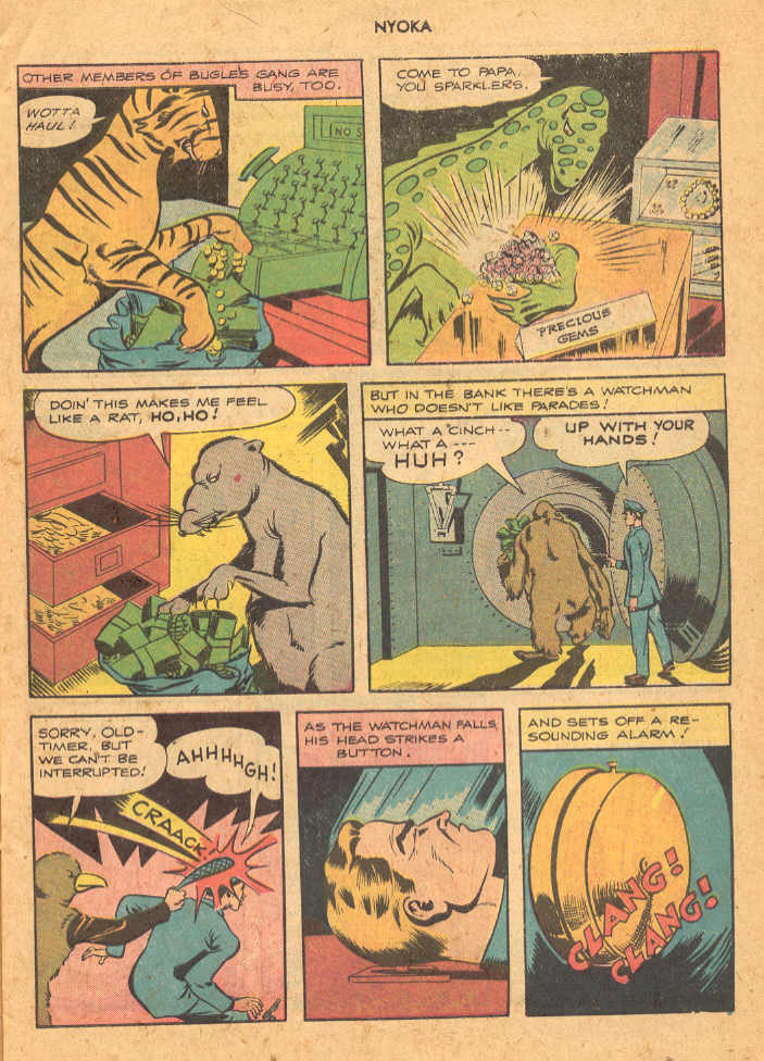 Read online Nyoka the Jungle Girl (1945) comic -  Issue #9 - 9