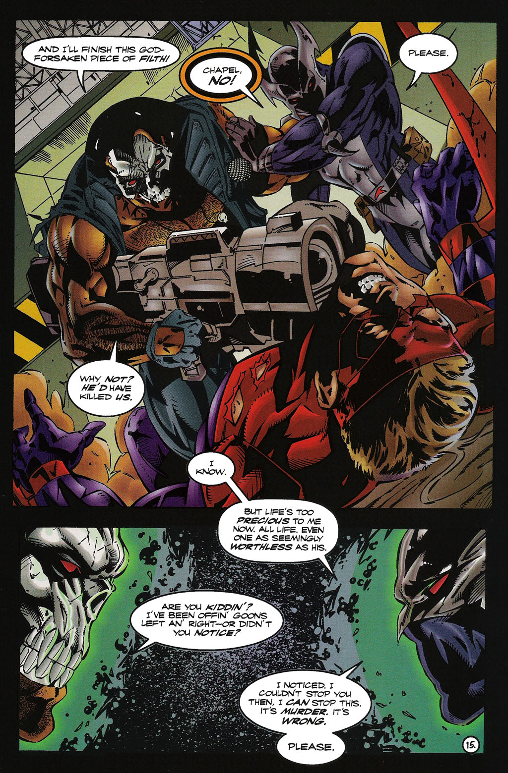 Read online ShadowHawk comic -  Issue #12 - 15