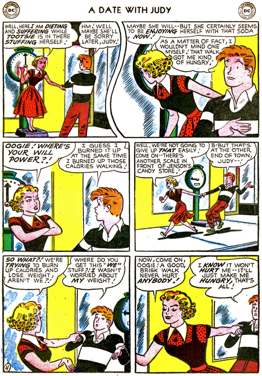 Read online A Date with Judy comic -  Issue #50 - 6