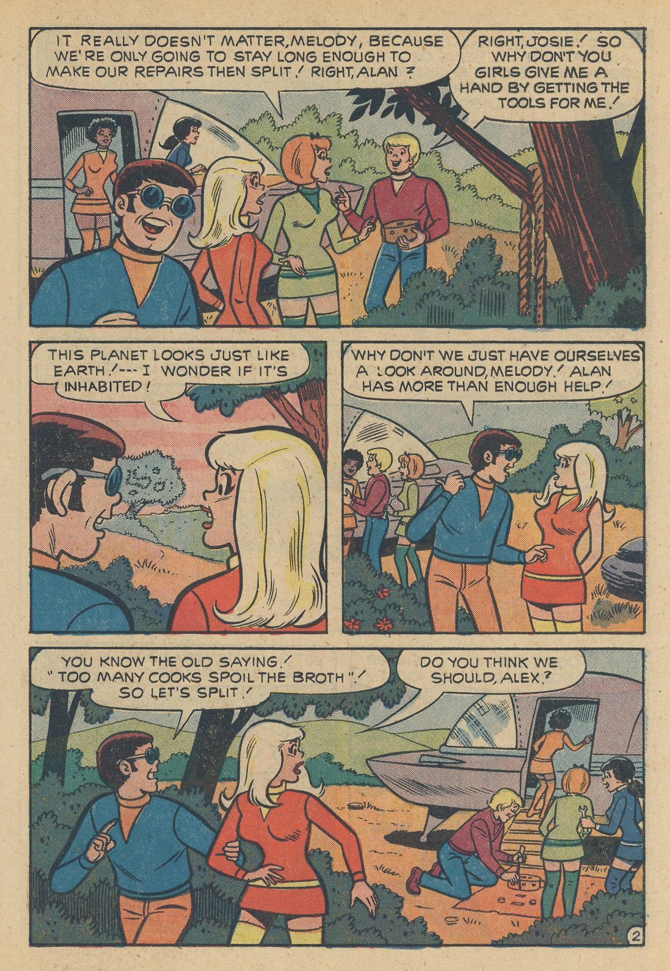Read online Archie's TV Laugh-Out comic -  Issue #17 - 39