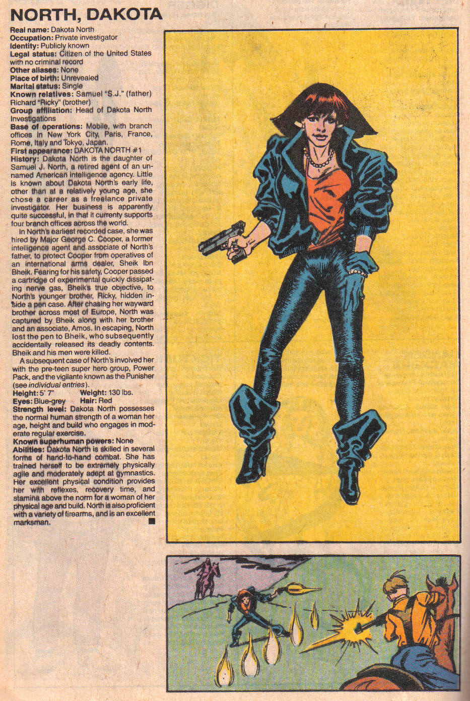 Read online The Official Handbook of the Marvel Universe: Update '89 comic -  Issue #5 - 33