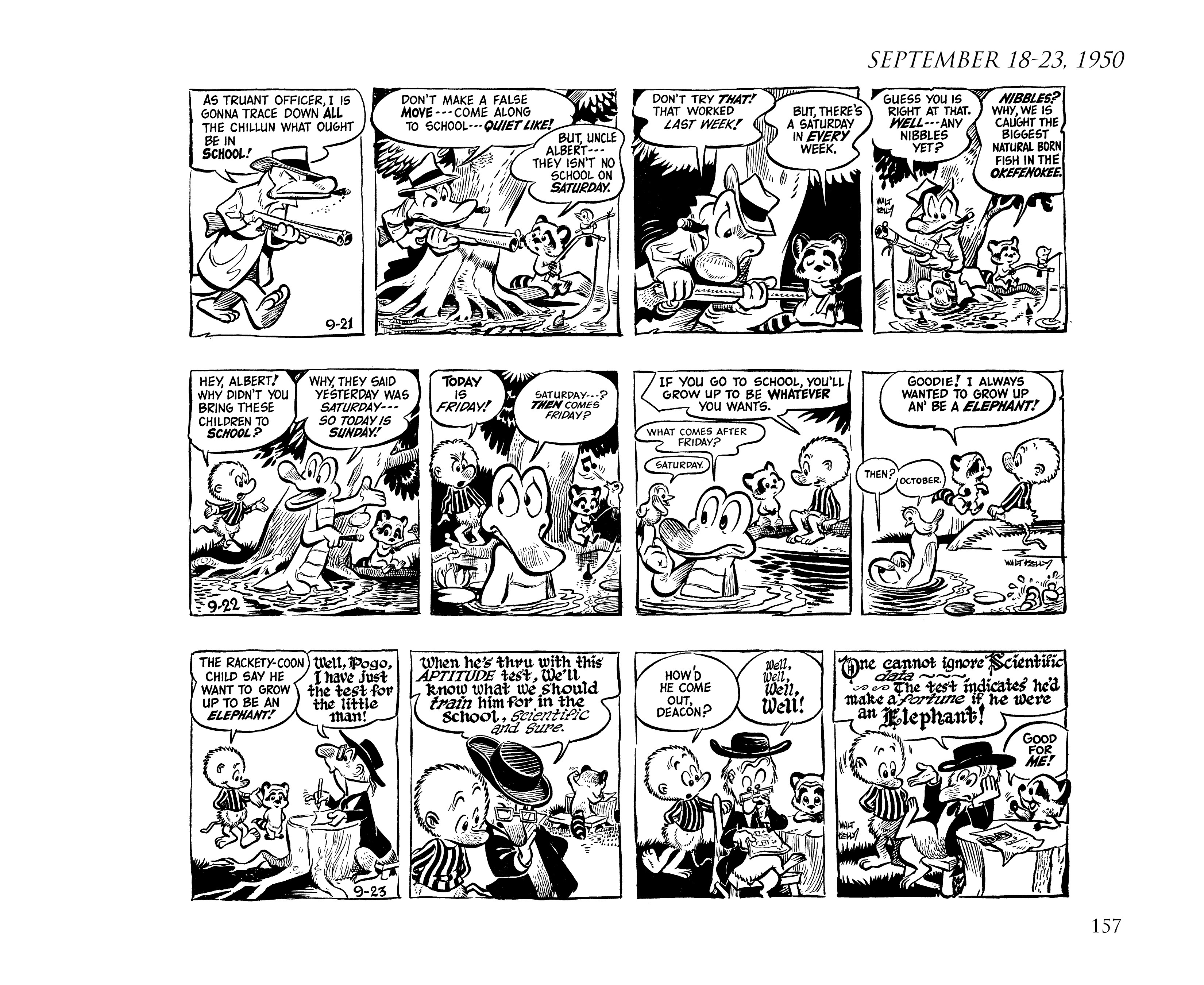 Read online Pogo by Walt Kelly: The Complete Syndicated Comic Strips comic -  Issue # TPB 1 (Part 2) - 75