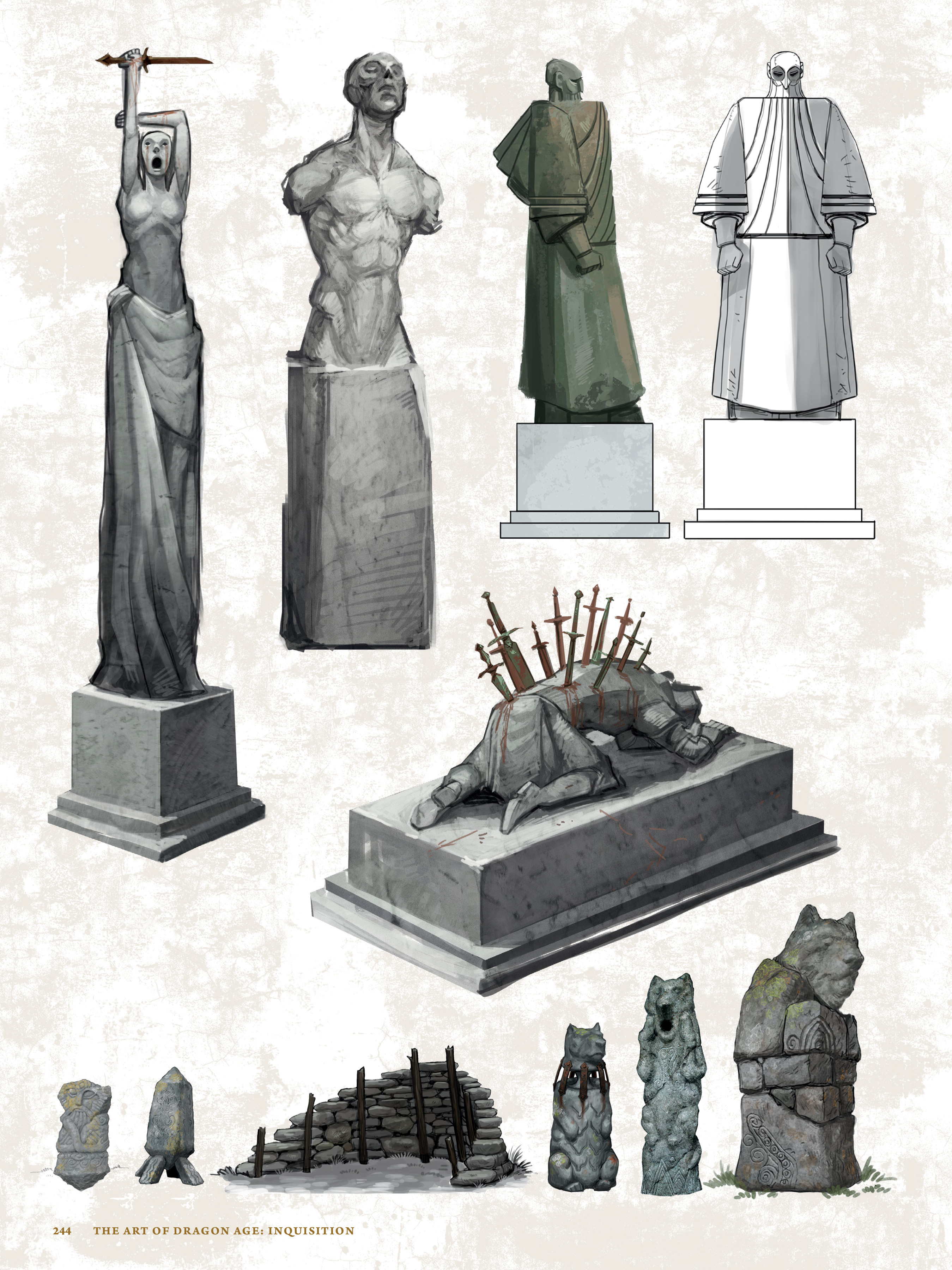 Read online The Art of Dragon Age: Inquisition comic -  Issue # TPB (Part 3) - 12