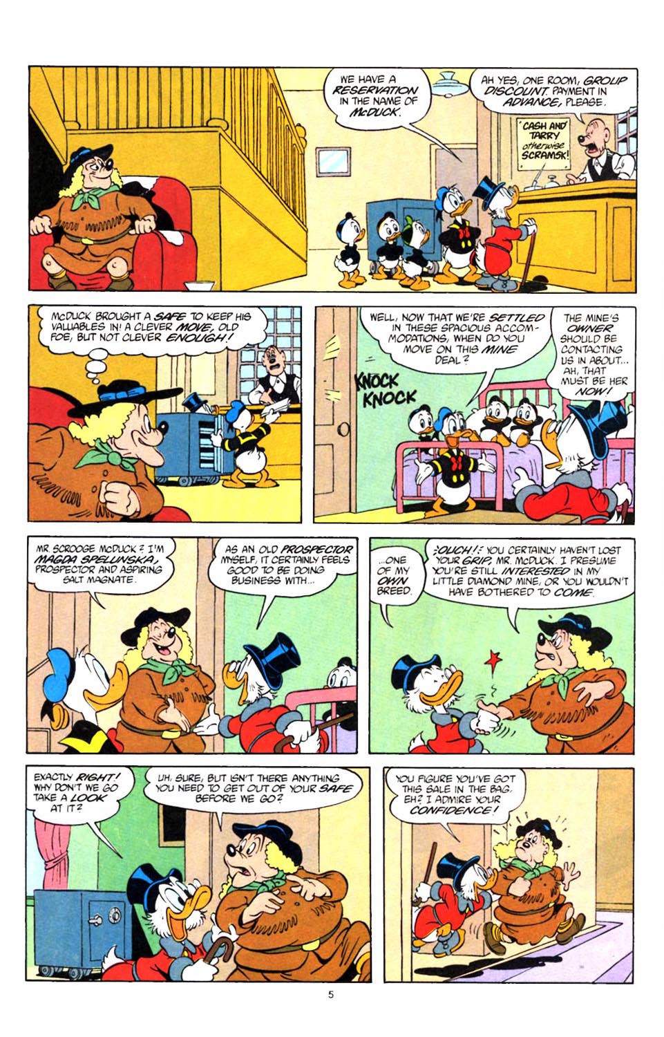 Read online Uncle Scrooge (1953) comic -  Issue #247 - 6