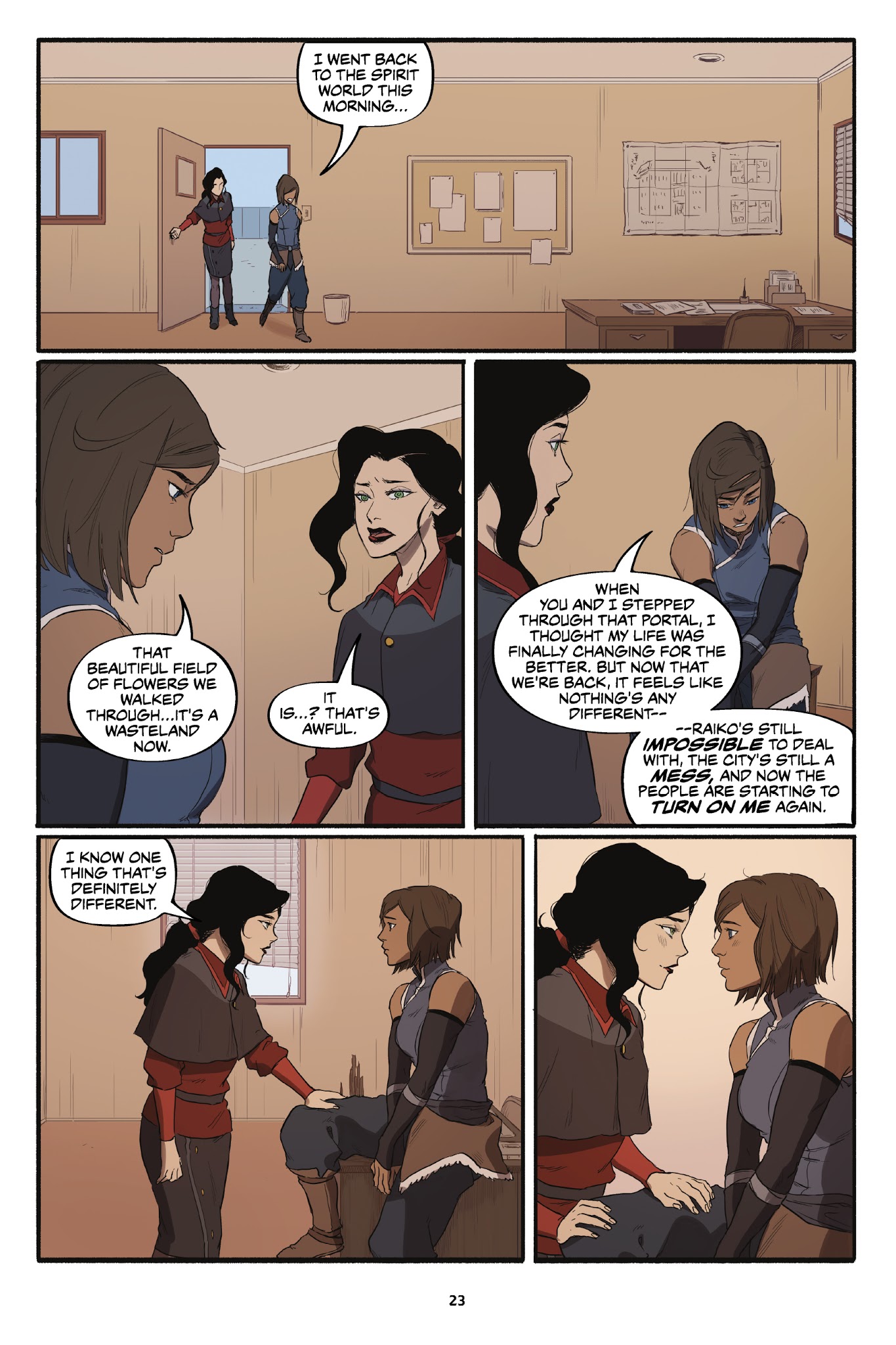Read online Nickelodeon The Legend of Korra – Turf Wars comic -  Issue #2 - 25