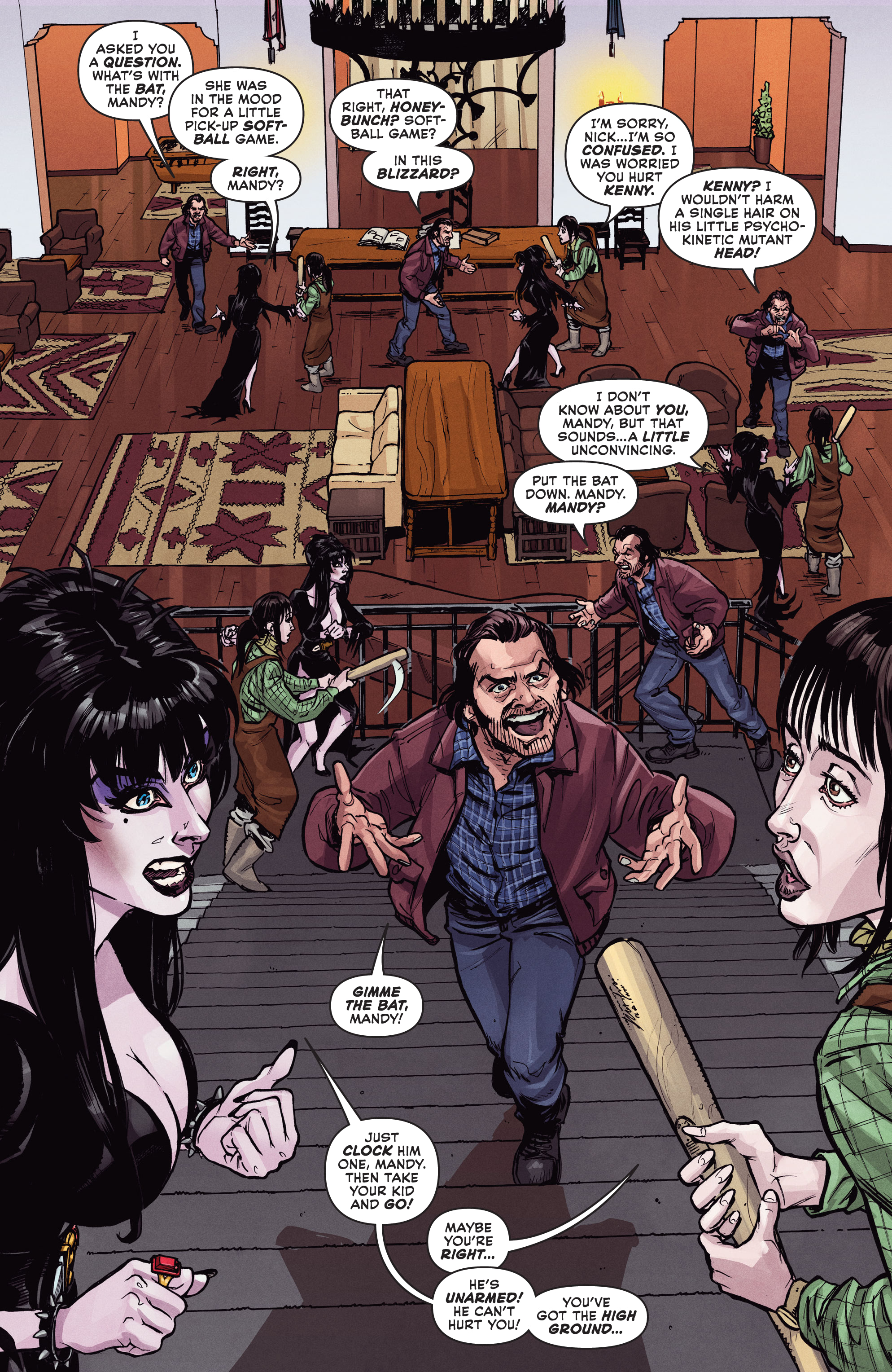 Read online Elvira in Horrorland comic -  Issue #2 - 14