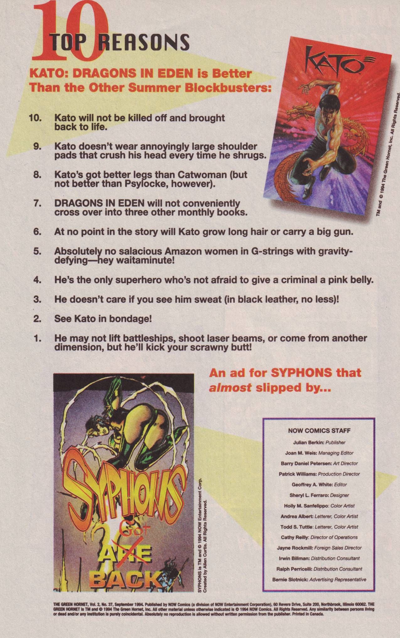 Read online The Green Hornet (1991) comic -  Issue #37 - 24