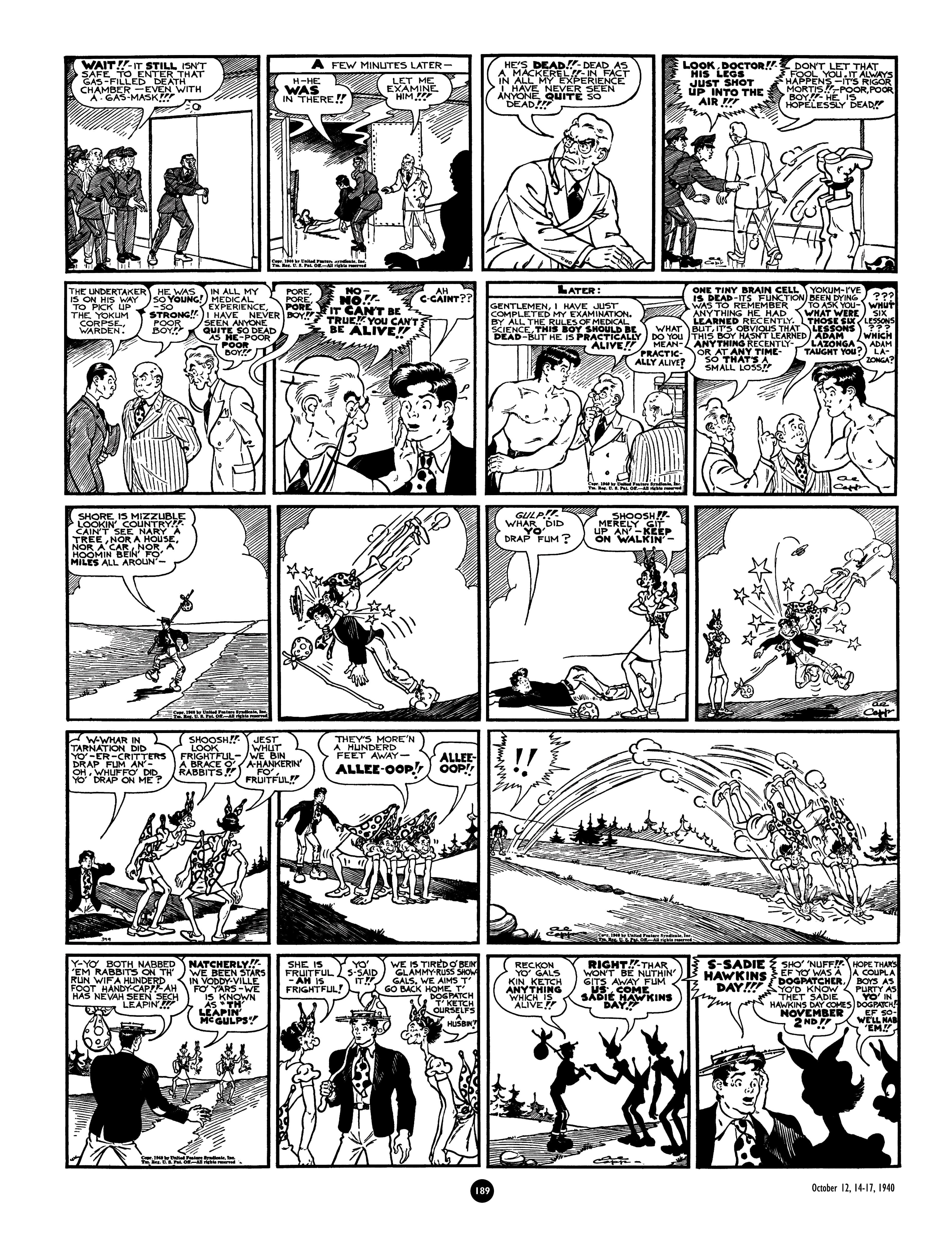 Read online Al Capp's Li'l Abner Complete Daily & Color Sunday Comics comic -  Issue # TPB 3 (Part 2) - 91