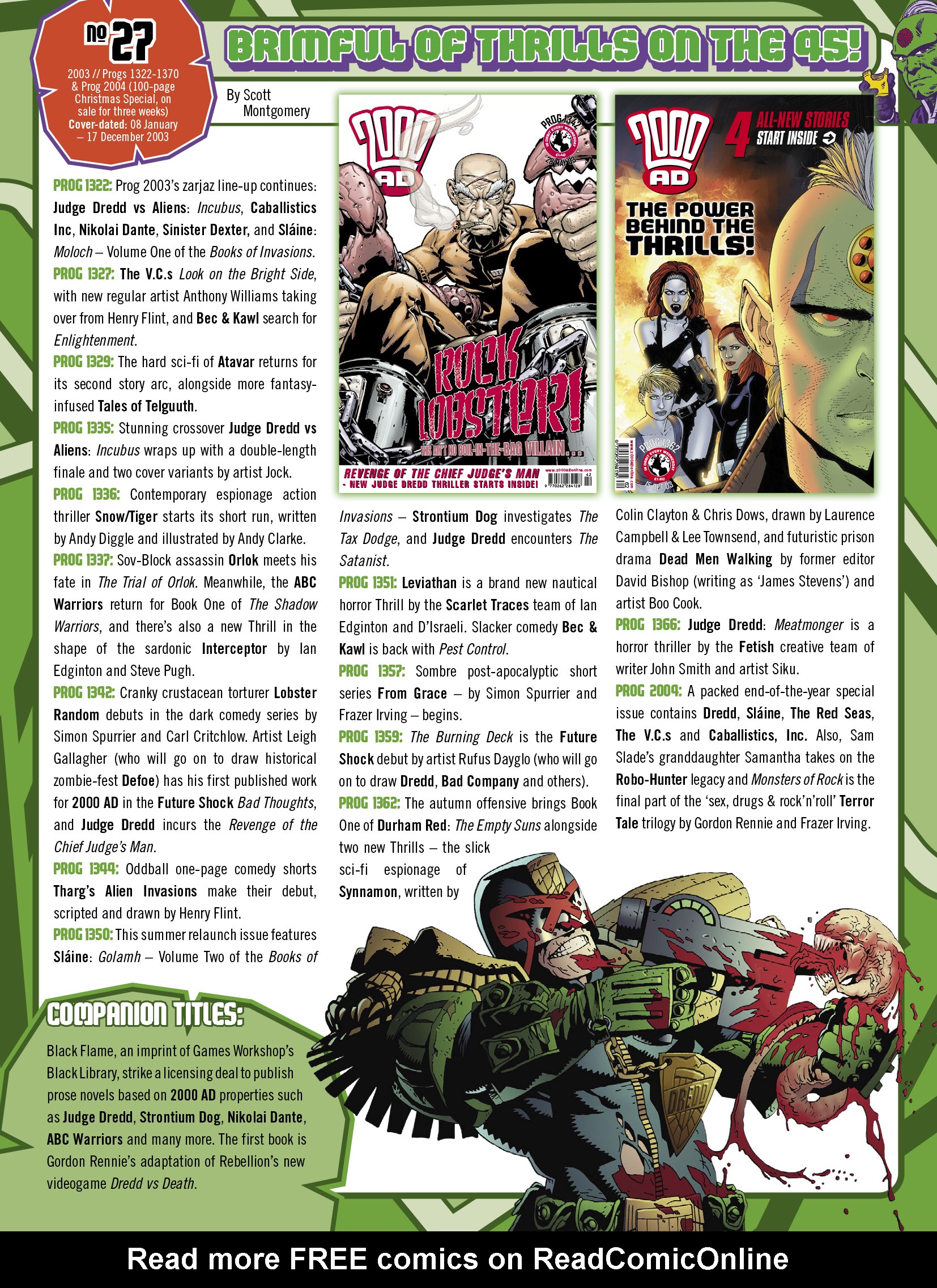 Read online 2000 AD comic -  Issue #2291 - 25
