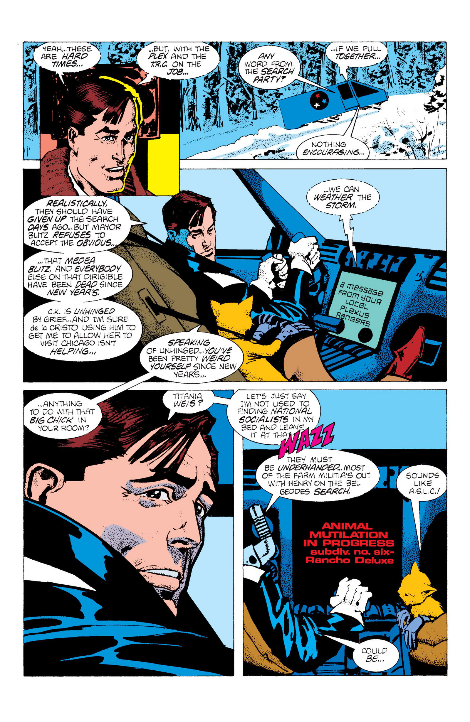 Read online American Flagg! comic -  Issue # _Definitive Collection (Part 3) - 40