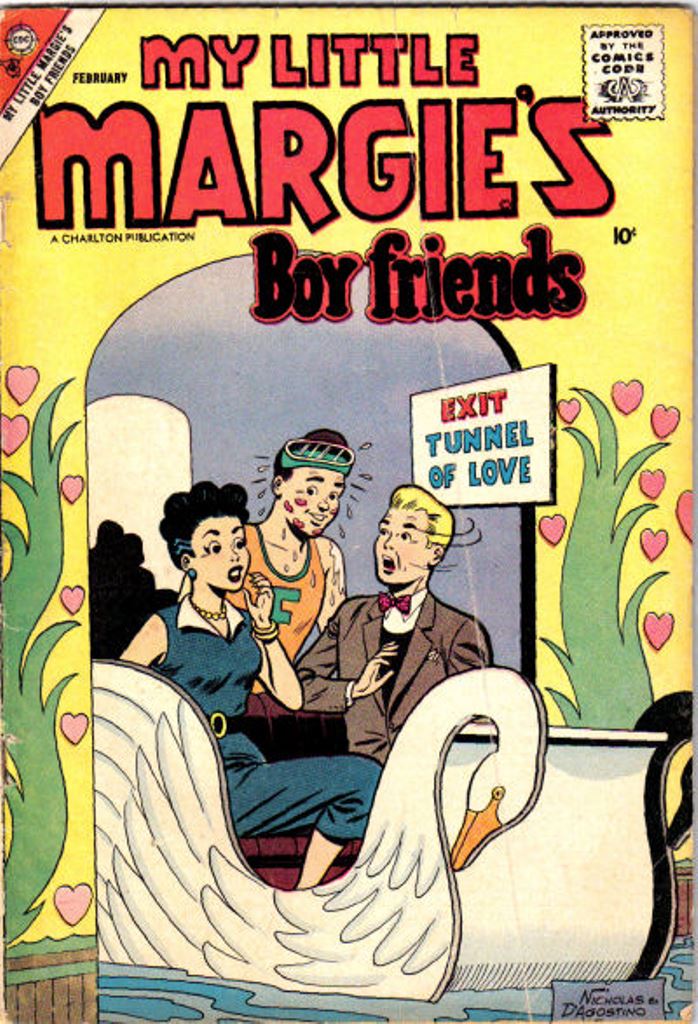 Read online My Little Margie's Boy Friends comic -  Issue #10 - 1