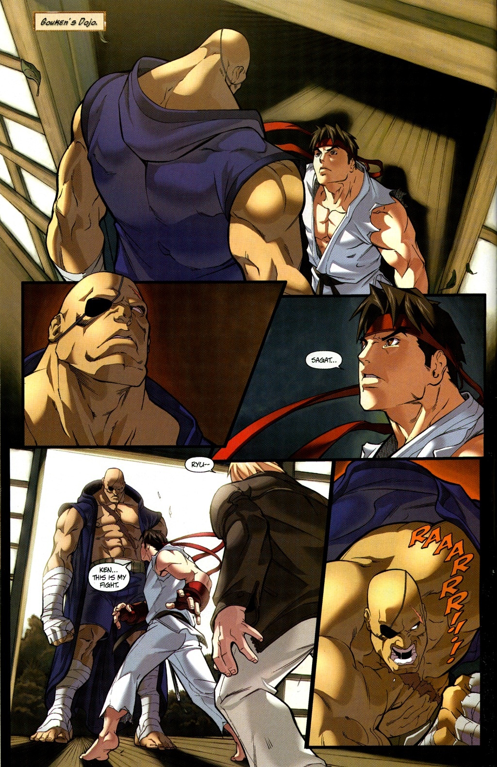 Read online Street Fighter (2003) comic -  Issue #5 - 4