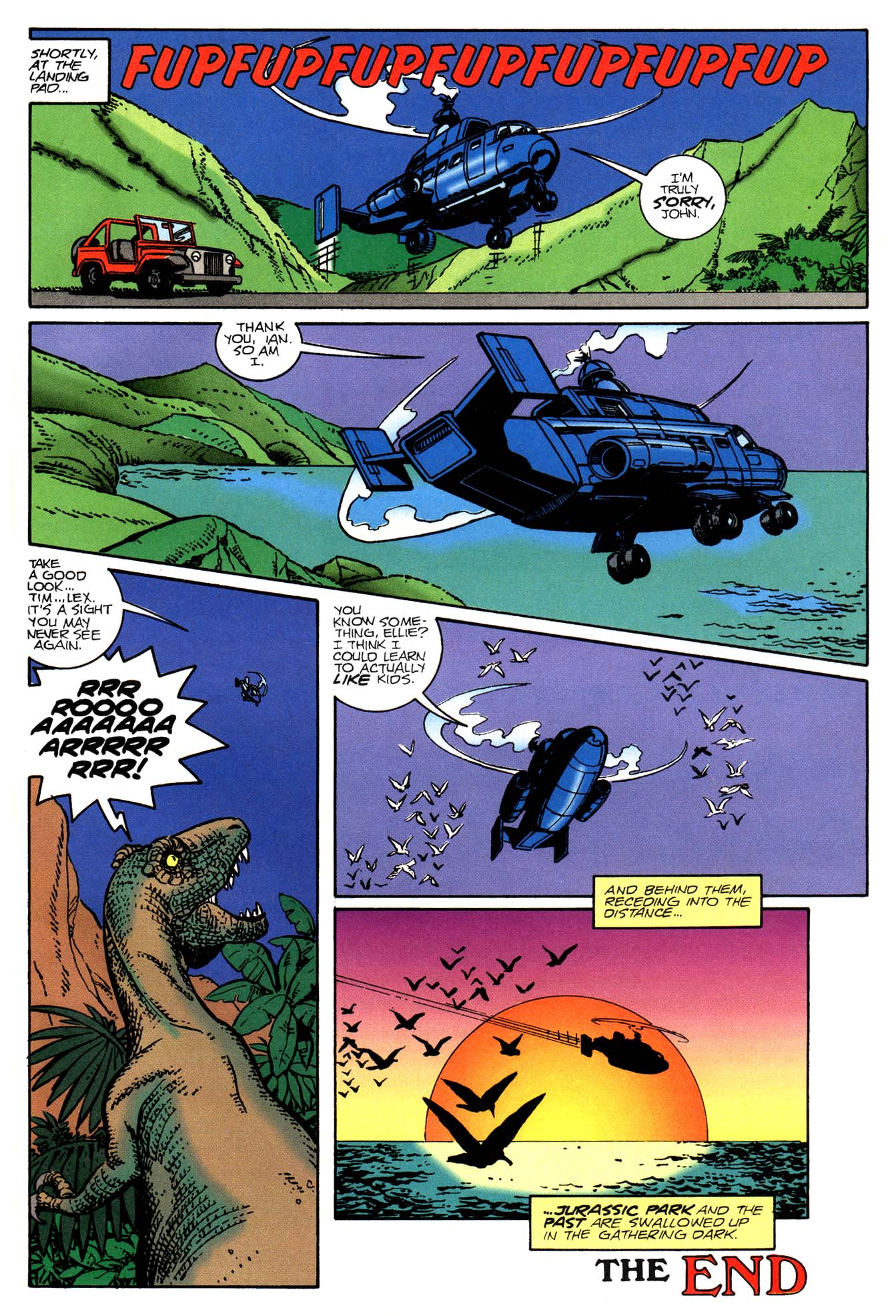 Read online Jurassic Park (1993) comic -  Issue #4 - 31