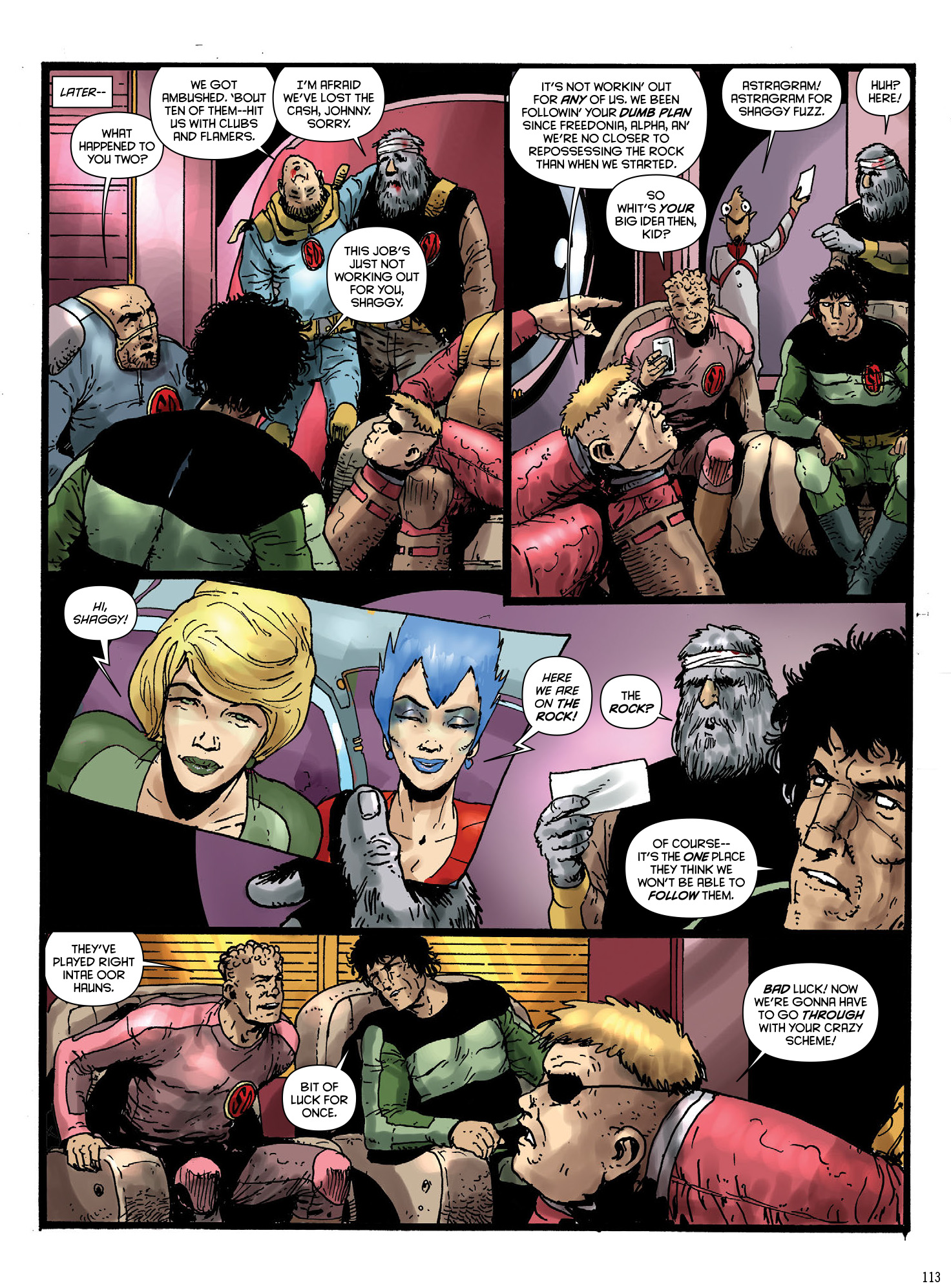 Read online Strontium Dog: Repo Men comic -  Issue # TPB - 115