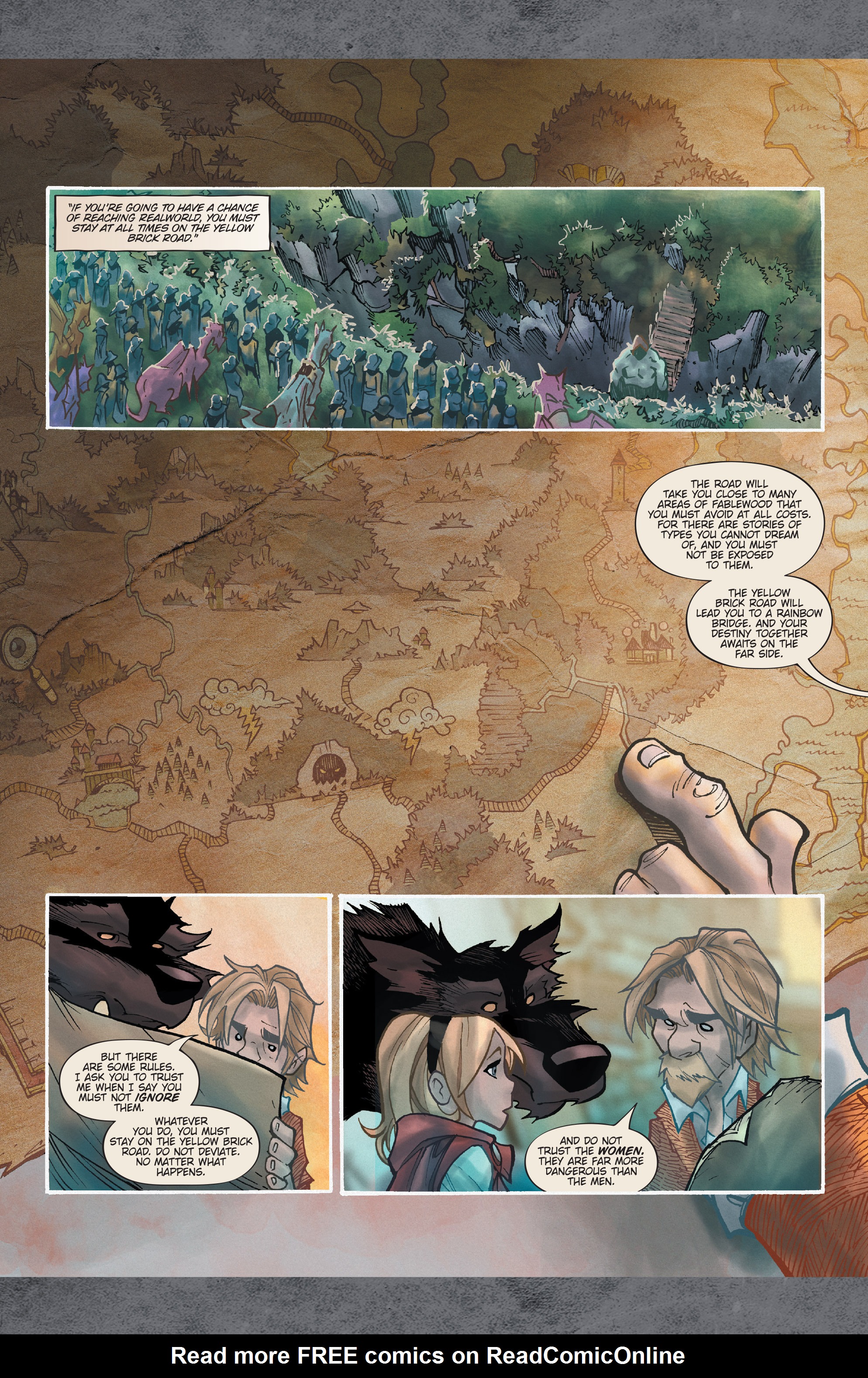 Read online Fairy Quest: Outcasts comic -  Issue #2 - 12