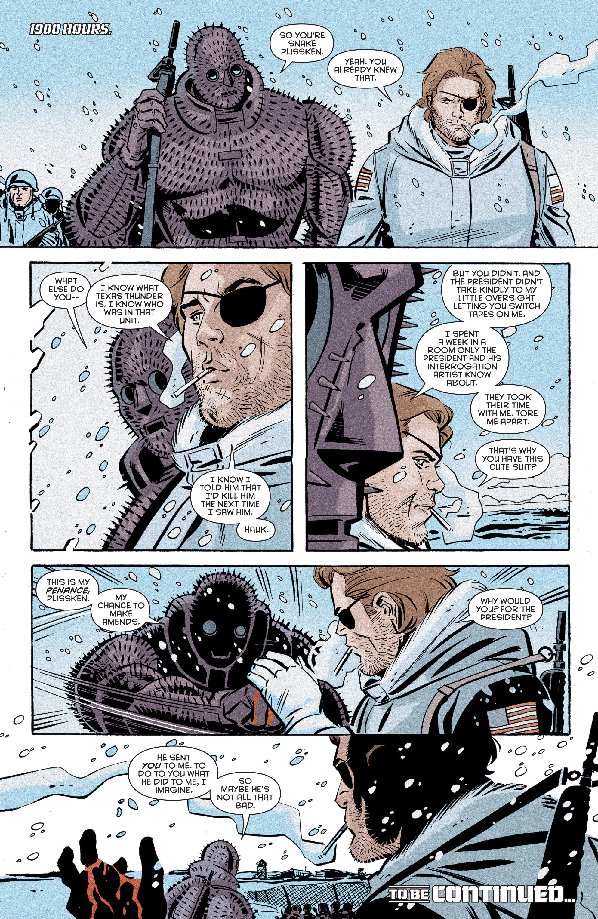 Read online Escape from New York comic -  Issue #6 - 24