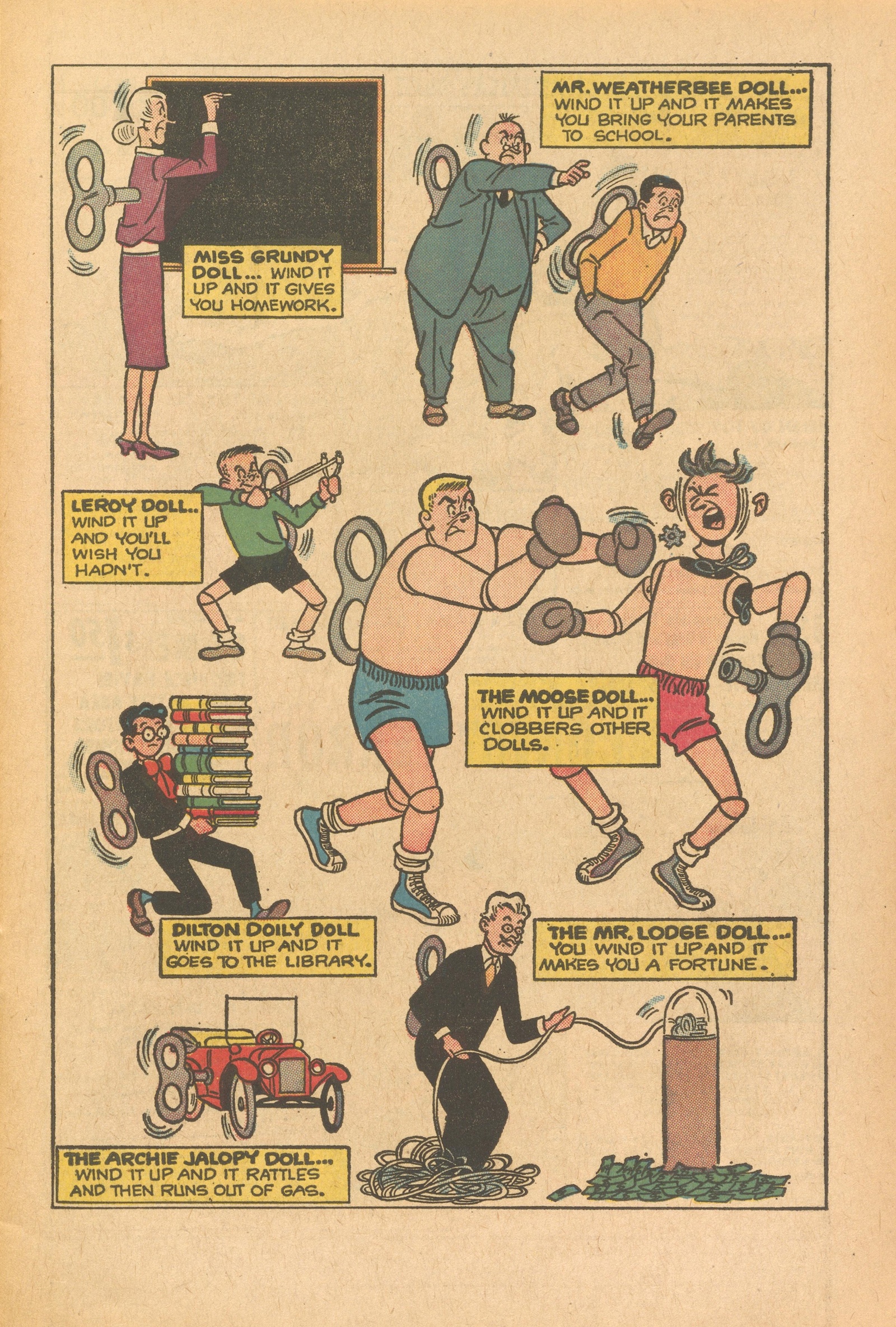 Read online Archie's Joke Book Magazine comic -  Issue #73 - 11