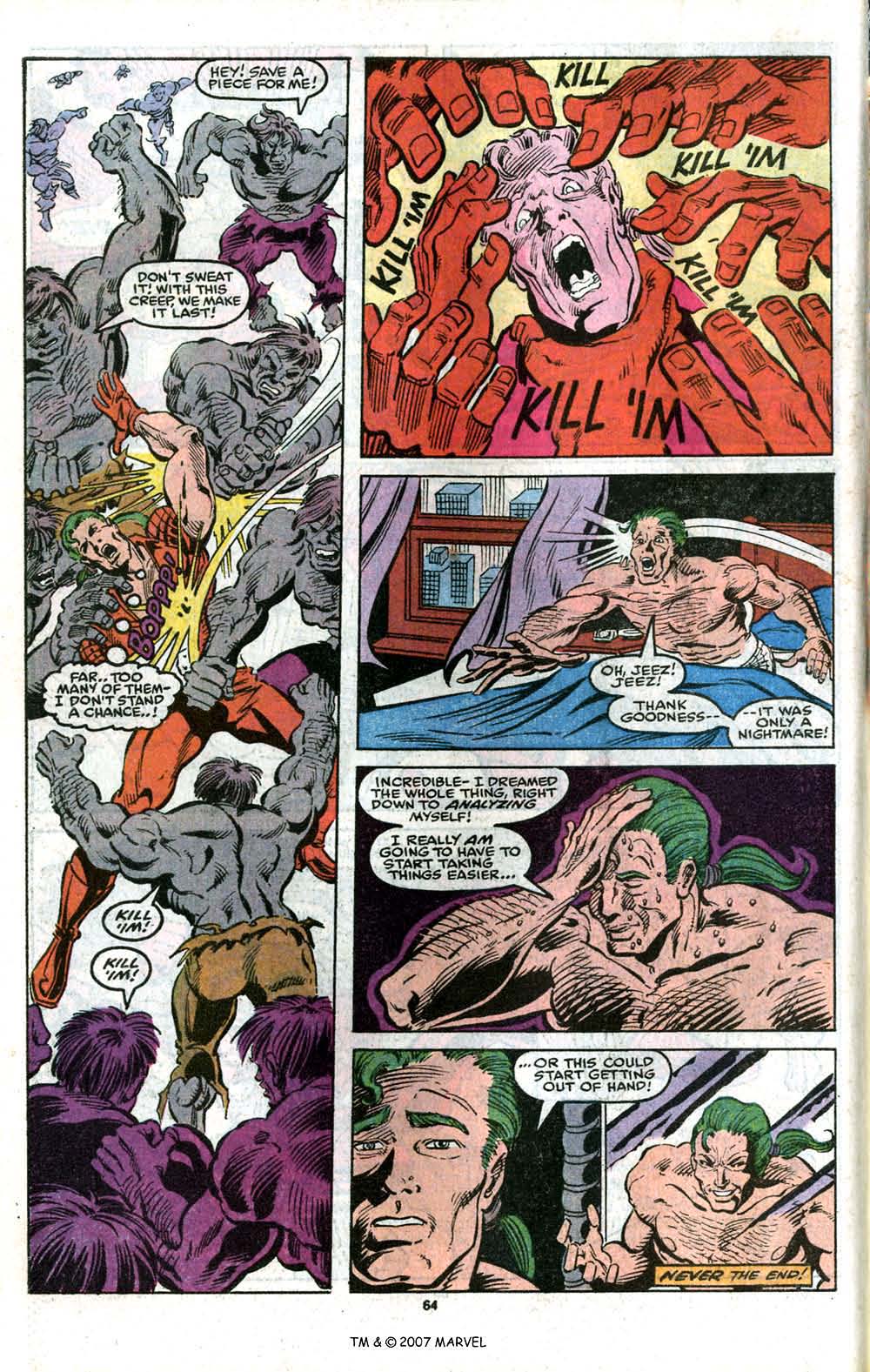 Read online The Incredible Hulk (1968) comic -  Issue # _Annual 1990 - 66