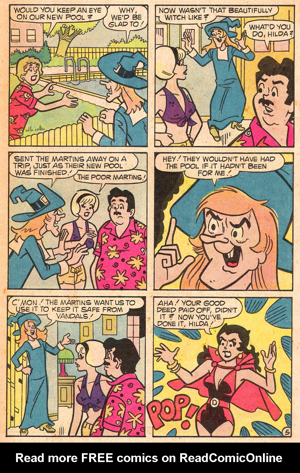 Sabrina The Teenage Witch (1971) Issue #49 #49 - English 7