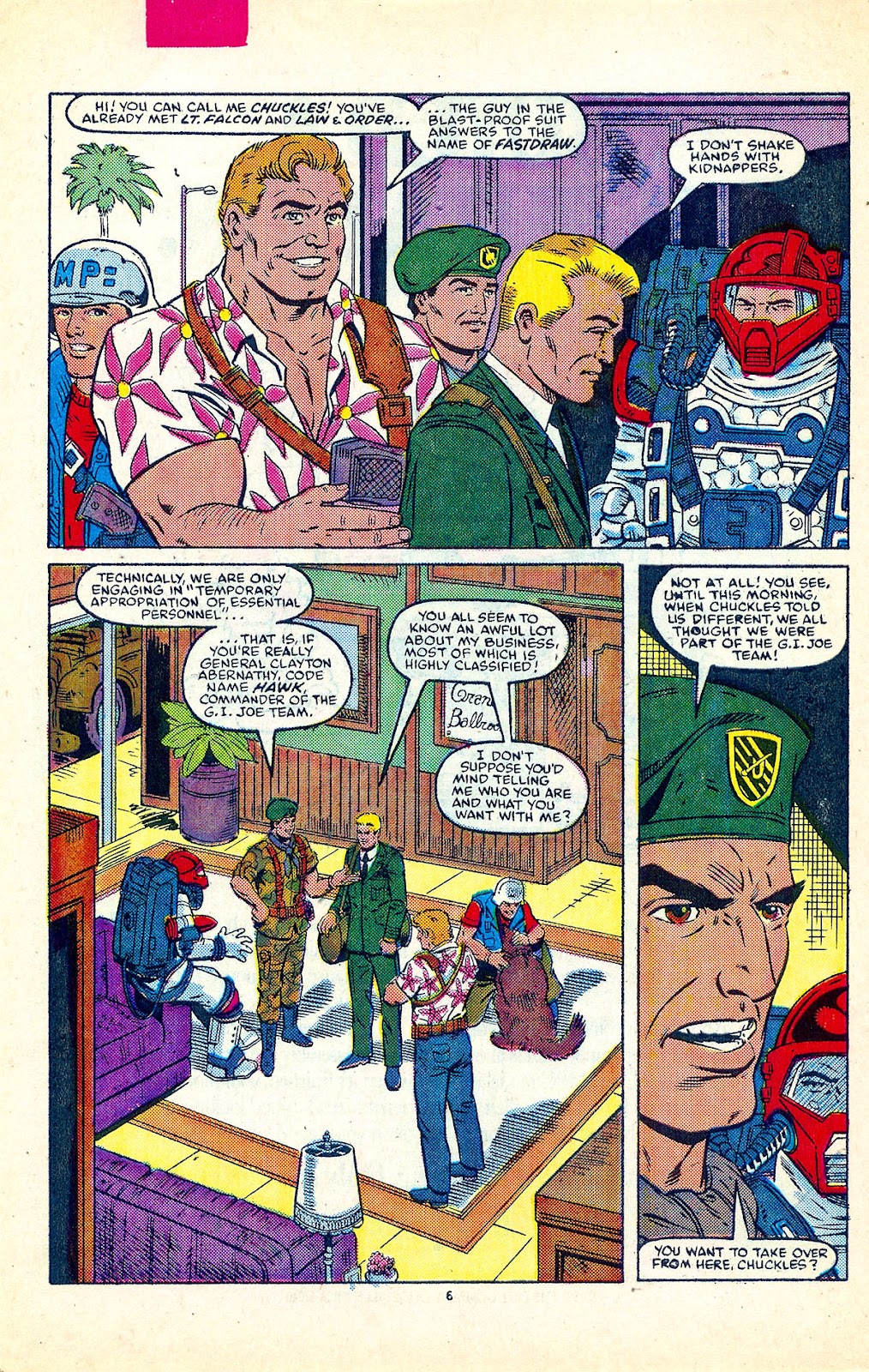 G.I. Joe: A Real American Hero issue 60 - Page 7